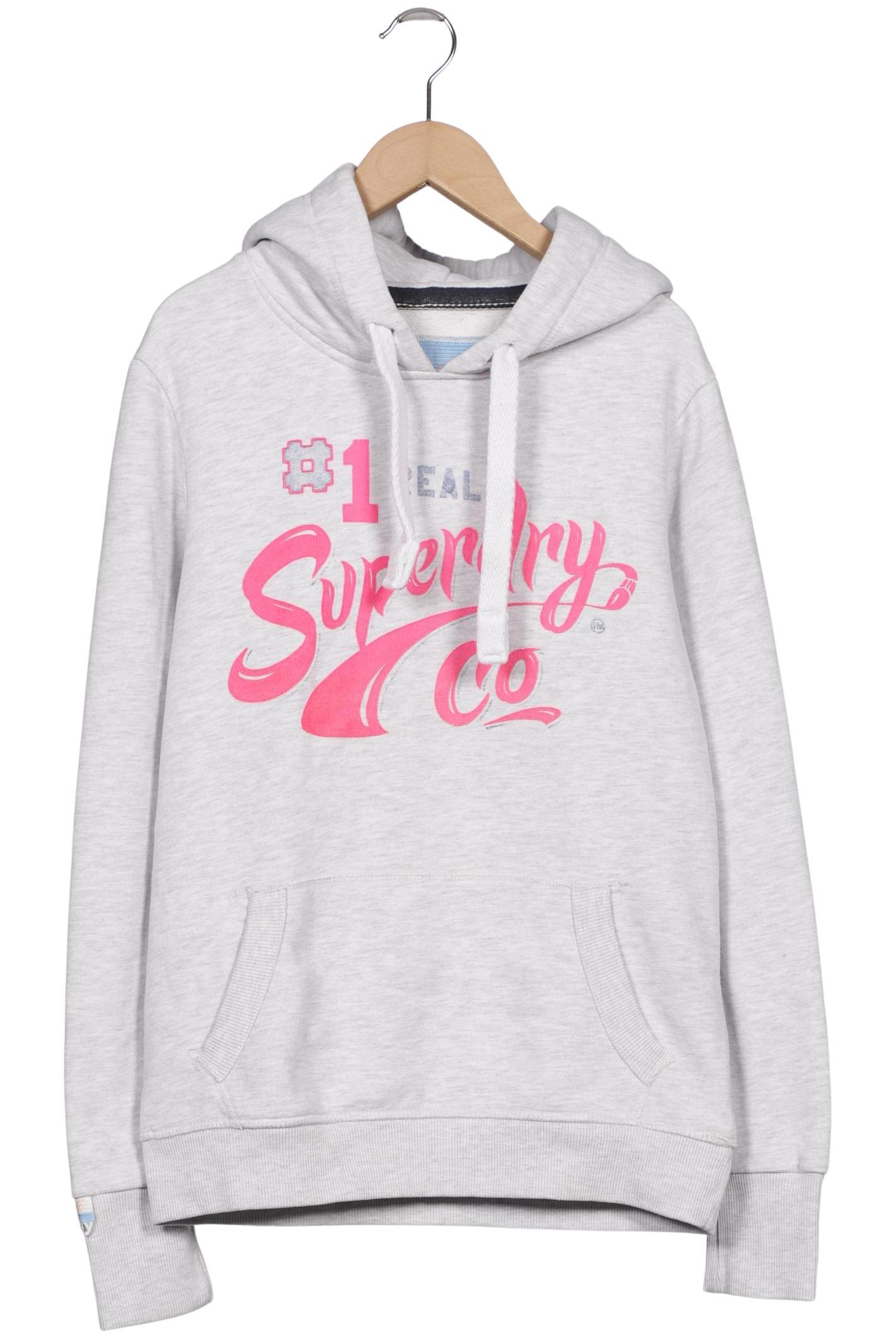 

Superdry Damen Kapuzenpullover, grau, Gr. 38