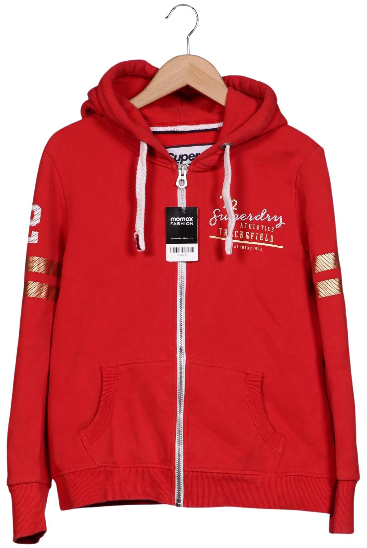 

Superdry Damen Kapuzenpullover, rot, Gr. 44