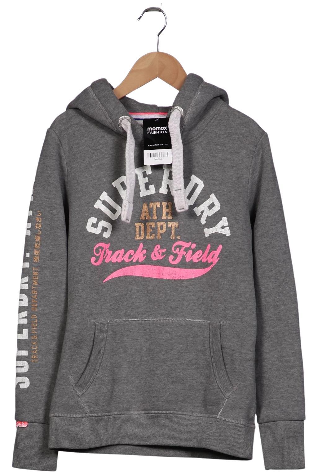 

Superdry Damen Kapuzenpullover, grau, Gr. 38