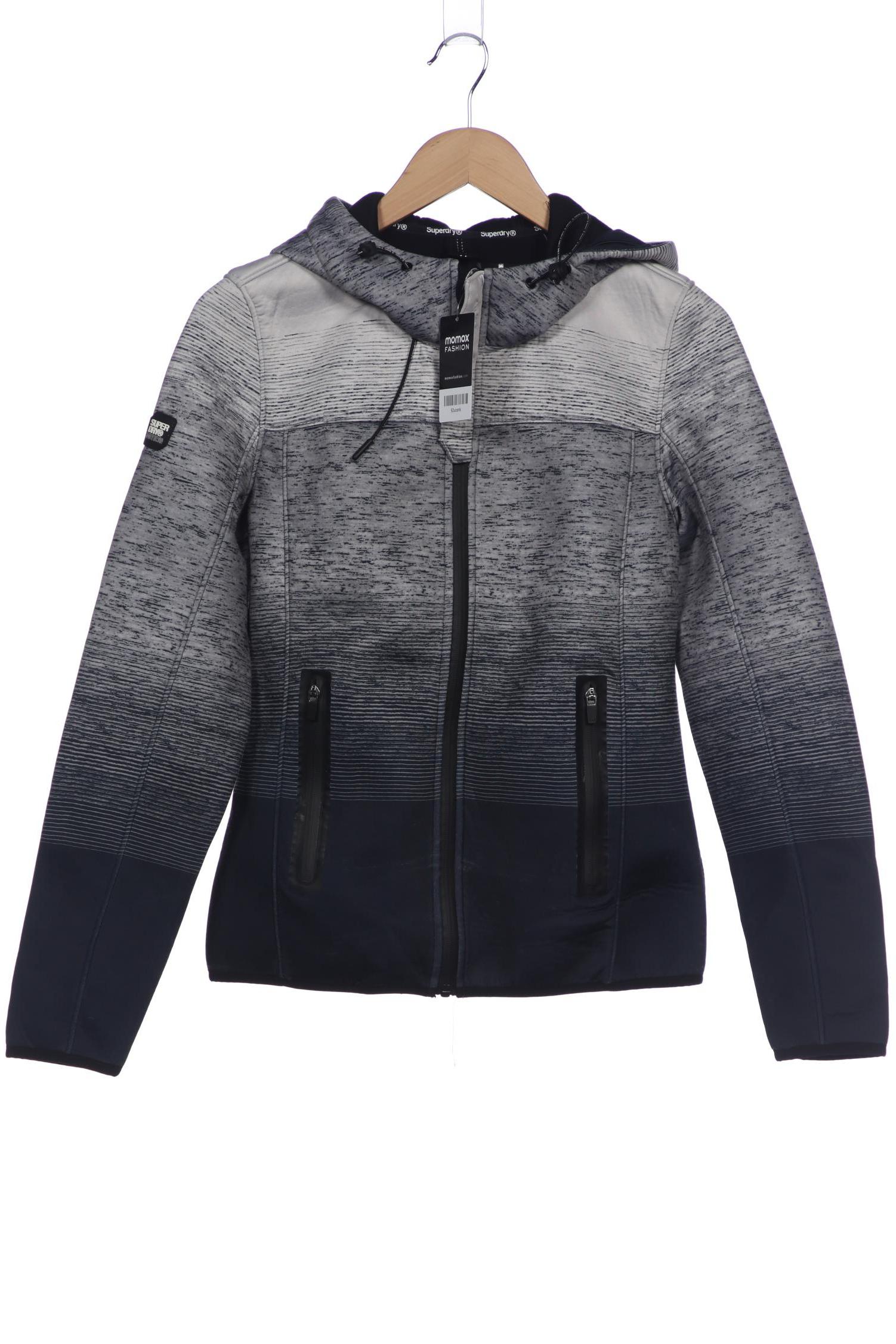 

Superdry Damen Kapuzenpullover, grau, Gr. 38
