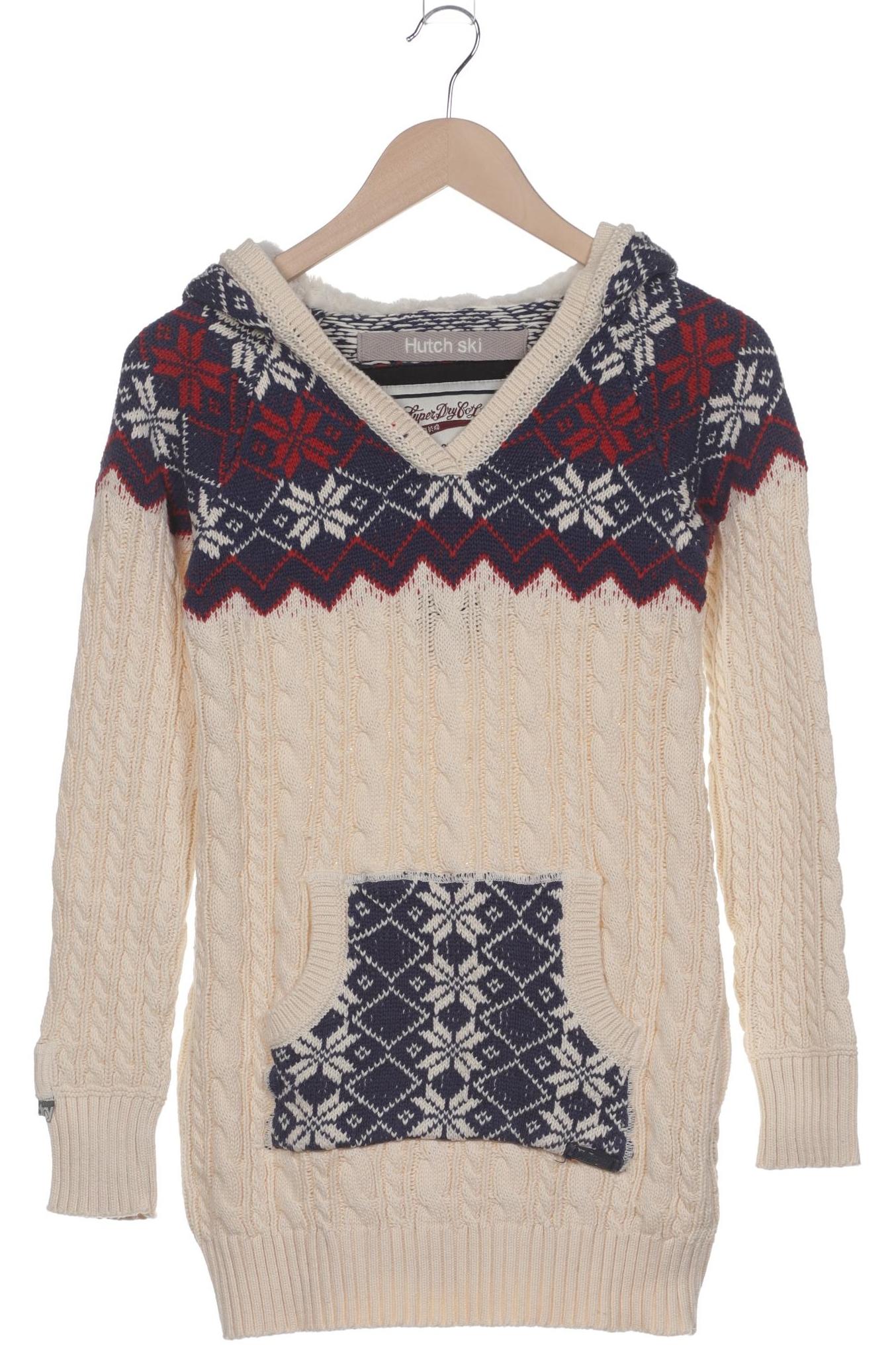 

Superdry Damen Kapuzenpullover, cremeweiß, Gr. 38