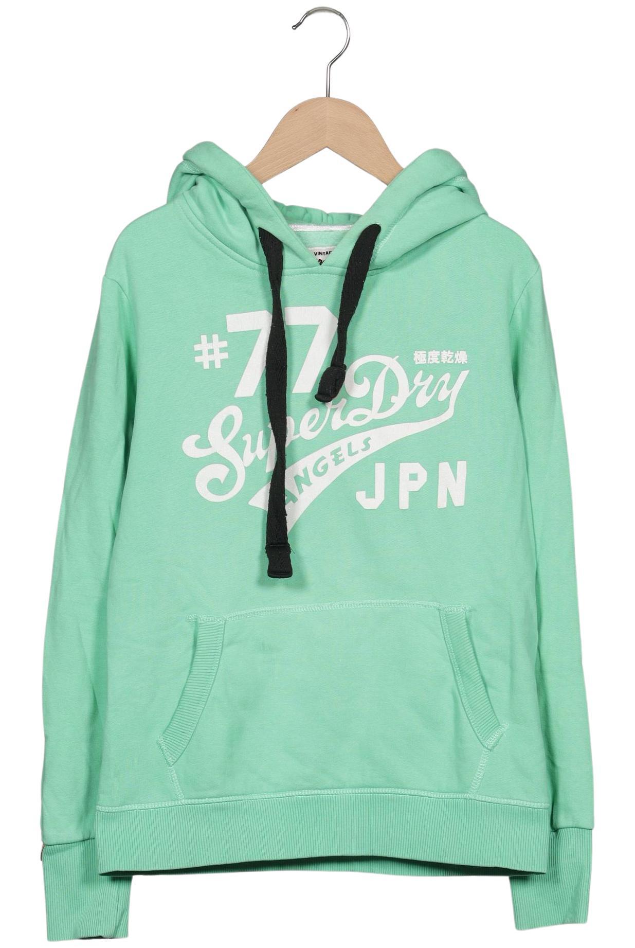 

Superdry Damen Kapuzenpullover, grün, Gr. 42