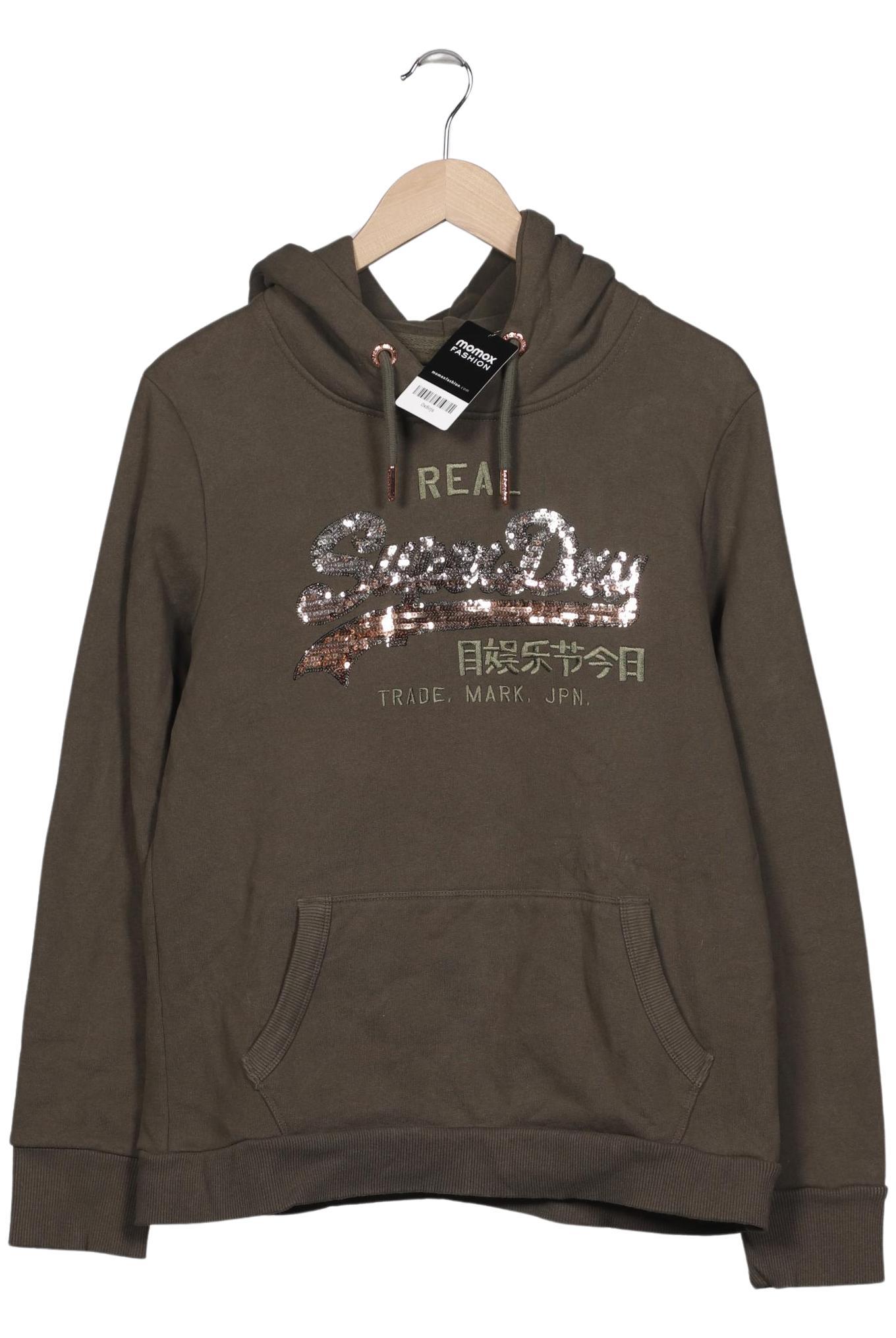 

Superdry Damen Kapuzenpullover, grün, Gr. 44