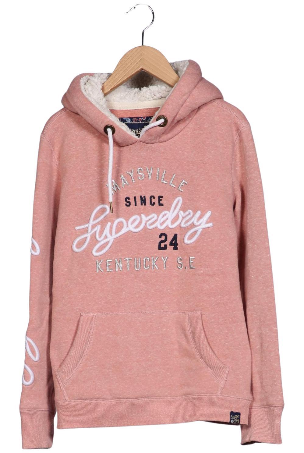 

Superdry Damen Kapuzenpullover, pink, Gr. 40