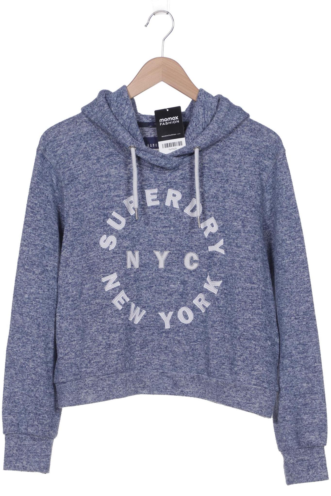 

Superdry Damen Kapuzenpullover, blau