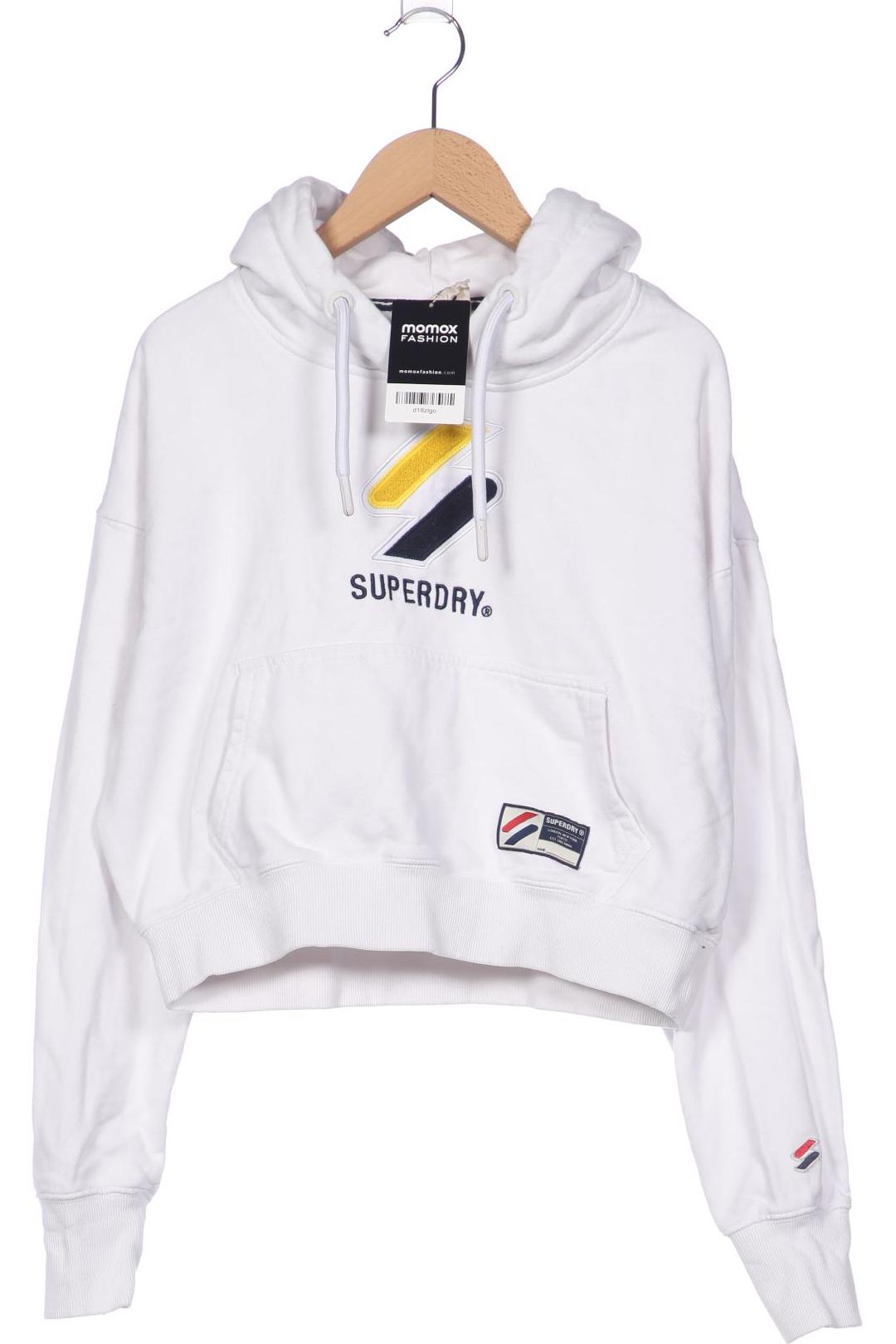 

Superdry Damen Kapuzenpullover, weiß, Gr. 42