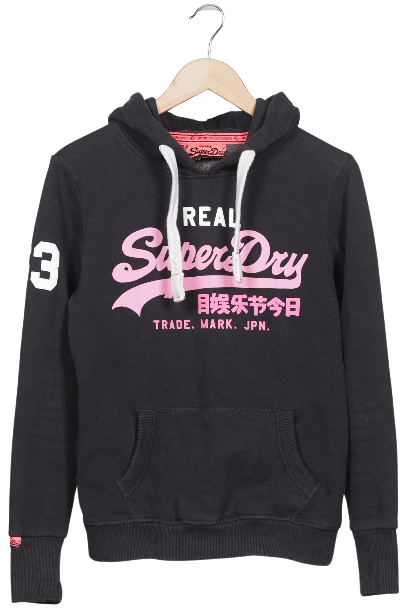 

Superdry Damen Kapuzenpullover, schwarz, Gr. 36