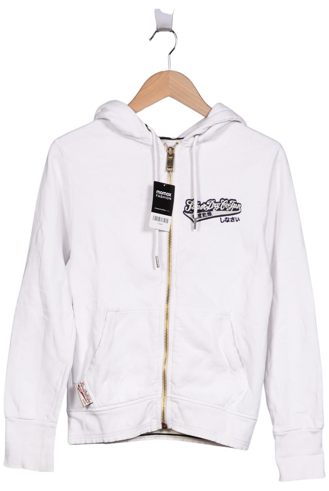 

Superdry Damen Kapuzenpullover, weiß, Gr. 38