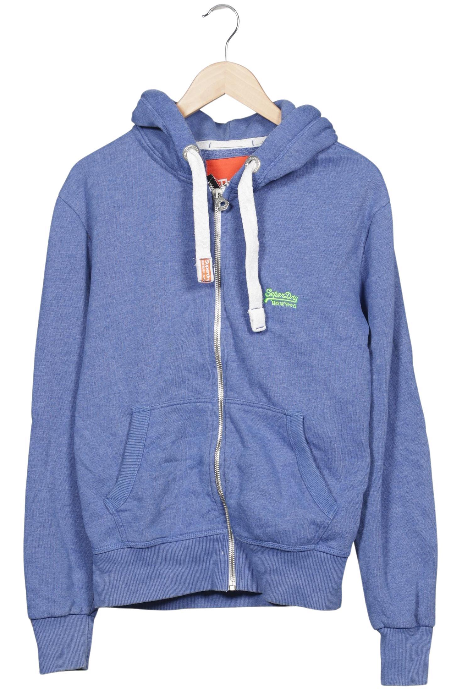 

Superdry Damen Kapuzenpullover, blau, Gr. 36