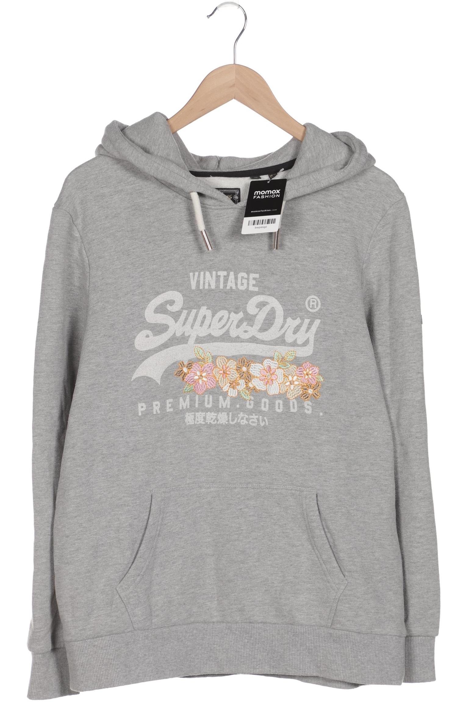 

Superdry Damen Kapuzenpullover, grau, Gr. 44