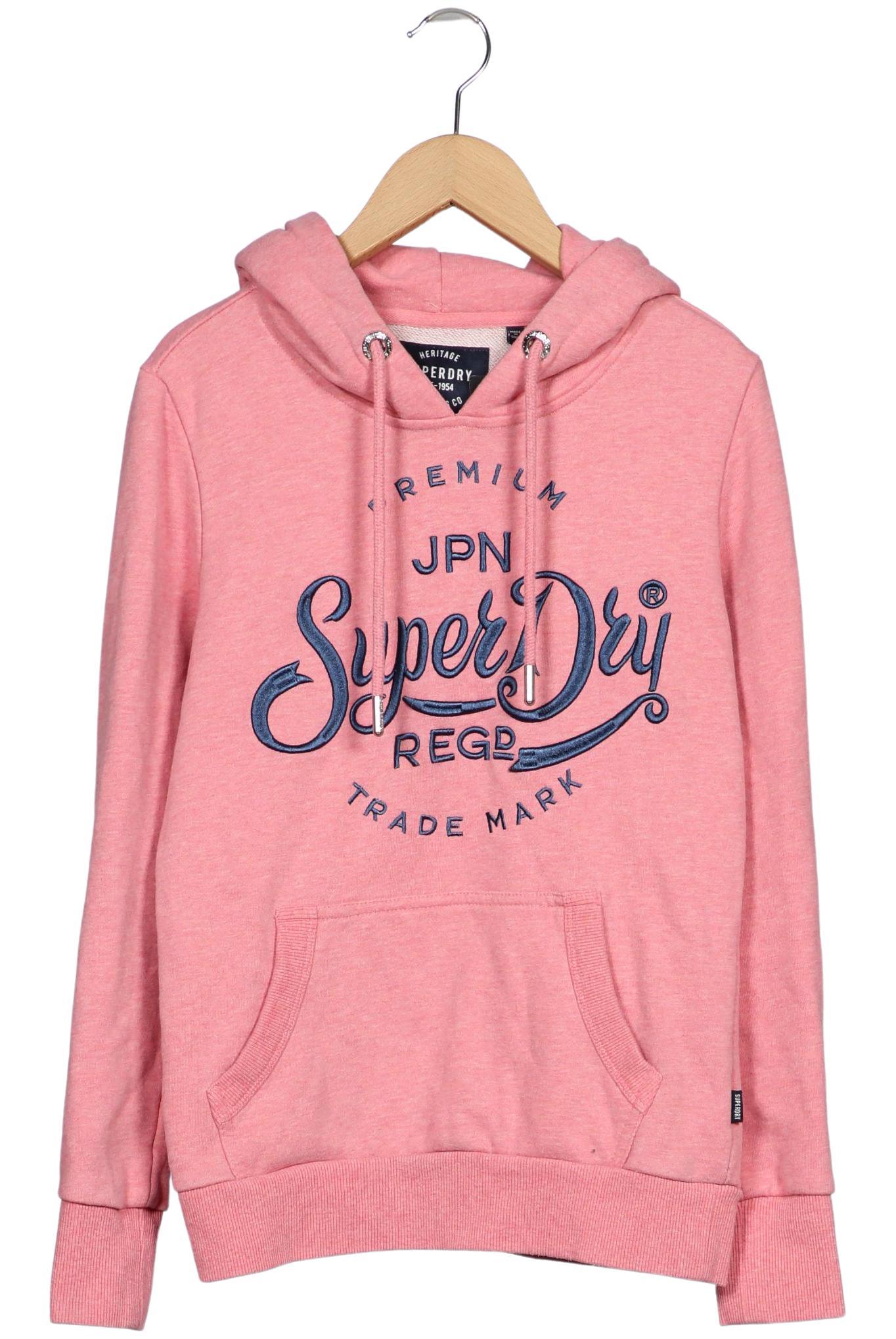 

Superdry Damen Kapuzenpullover, pink, Gr. 36