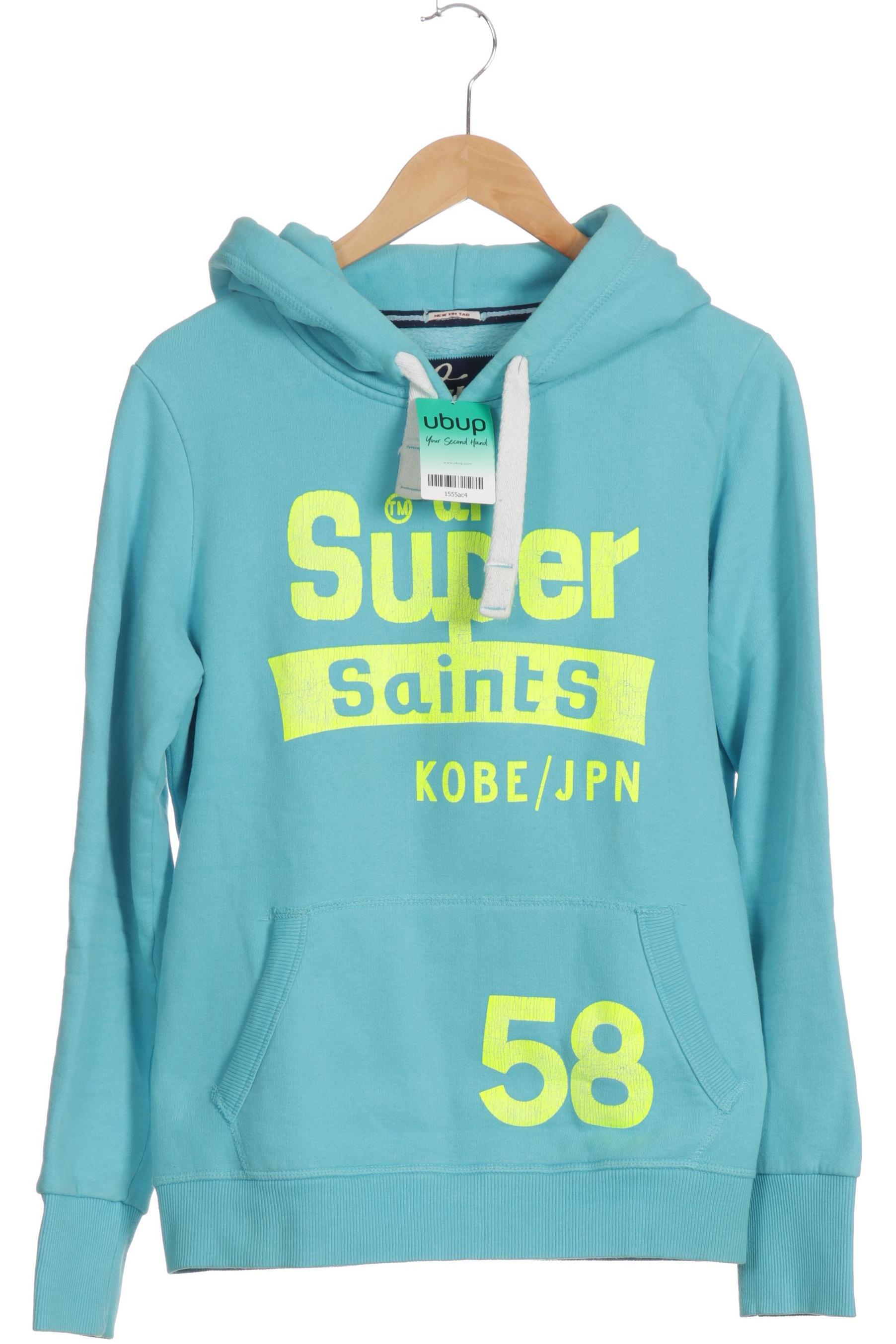 

Superdry Damen Kapuzenpullover, blau, Gr.