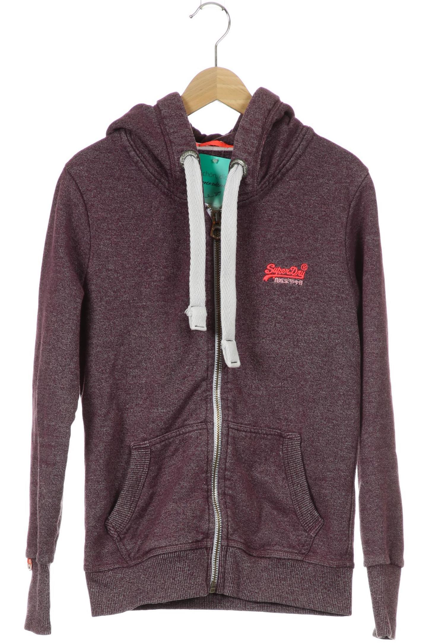 

Superdry Damen Kapuzenpullover, flieder, Gr. 34