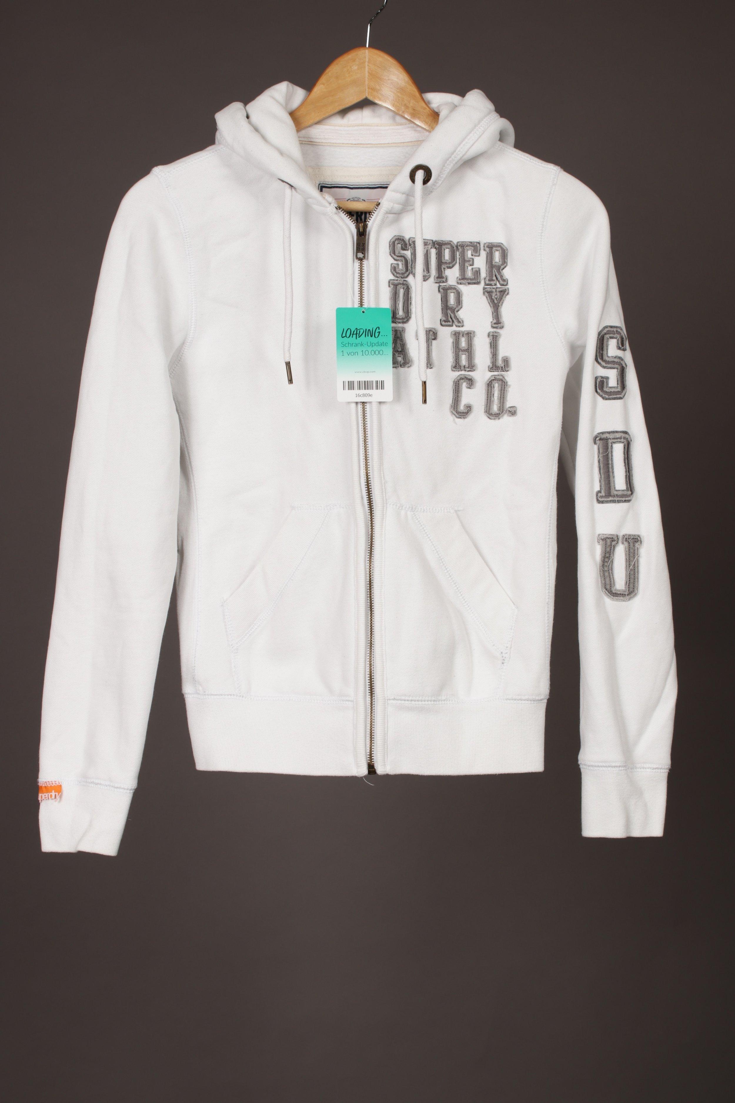 

Superdry Damen Kapuzenpullover, weiß, Gr.