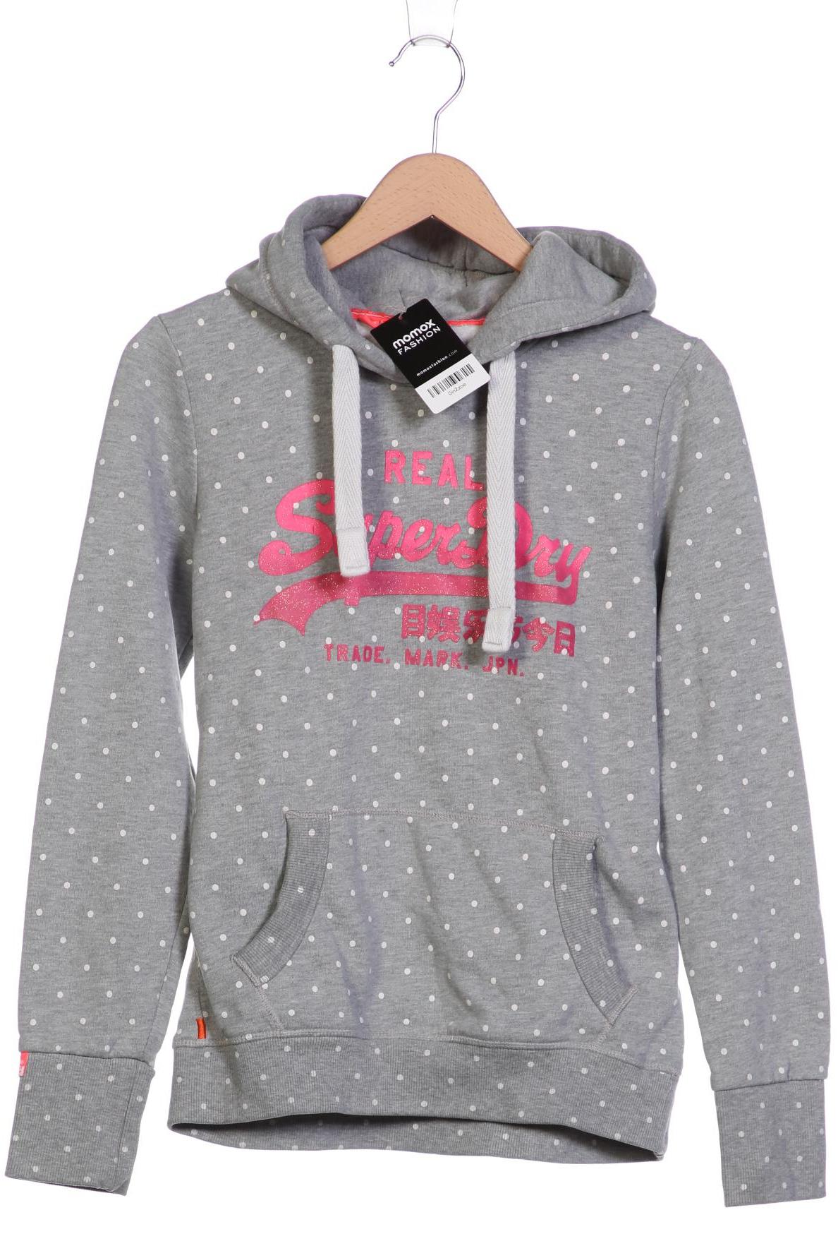 

Superdry Damen Kapuzenpullover, grau