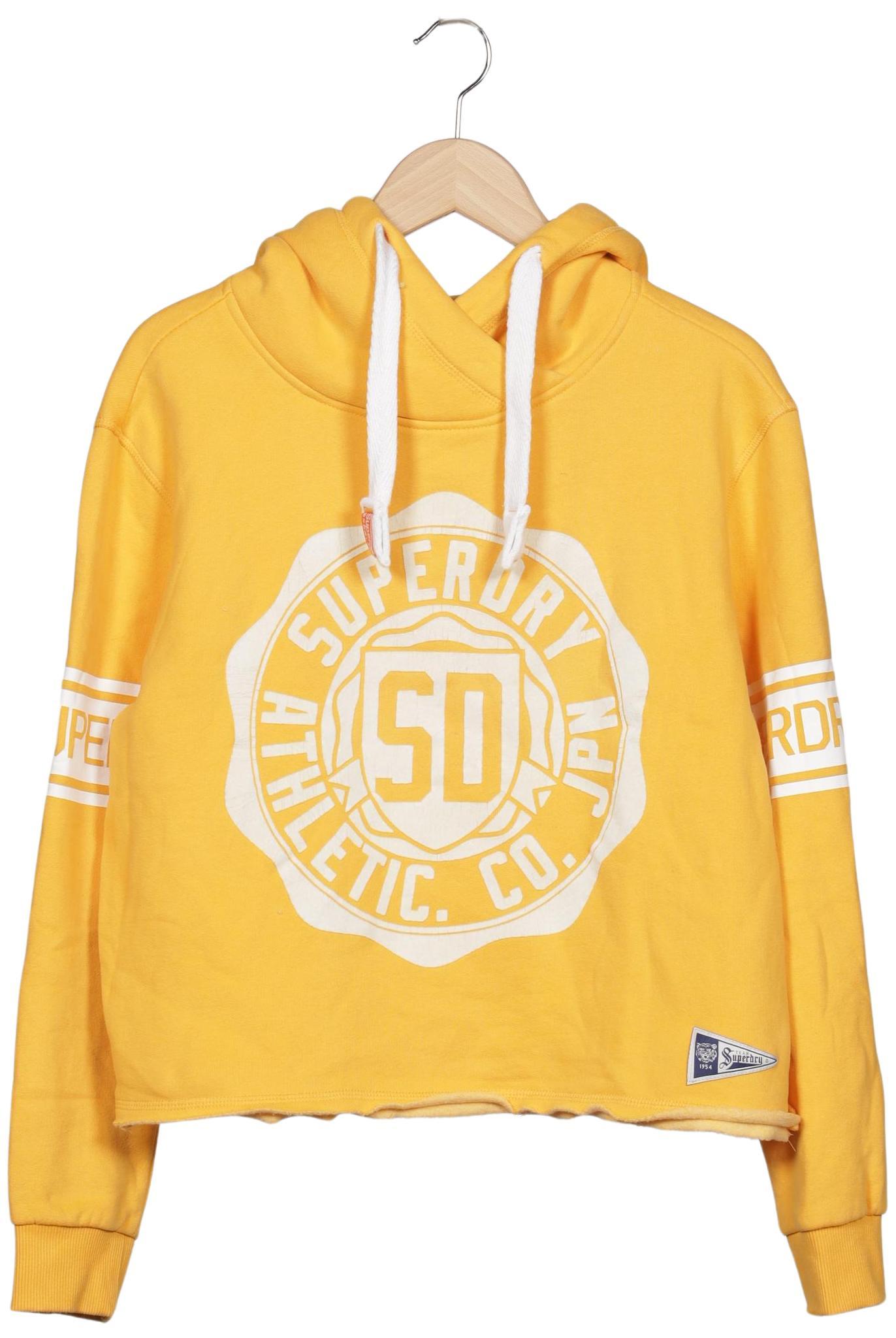 

Superdry Damen Kapuzenpullover, gelb, Gr. 40