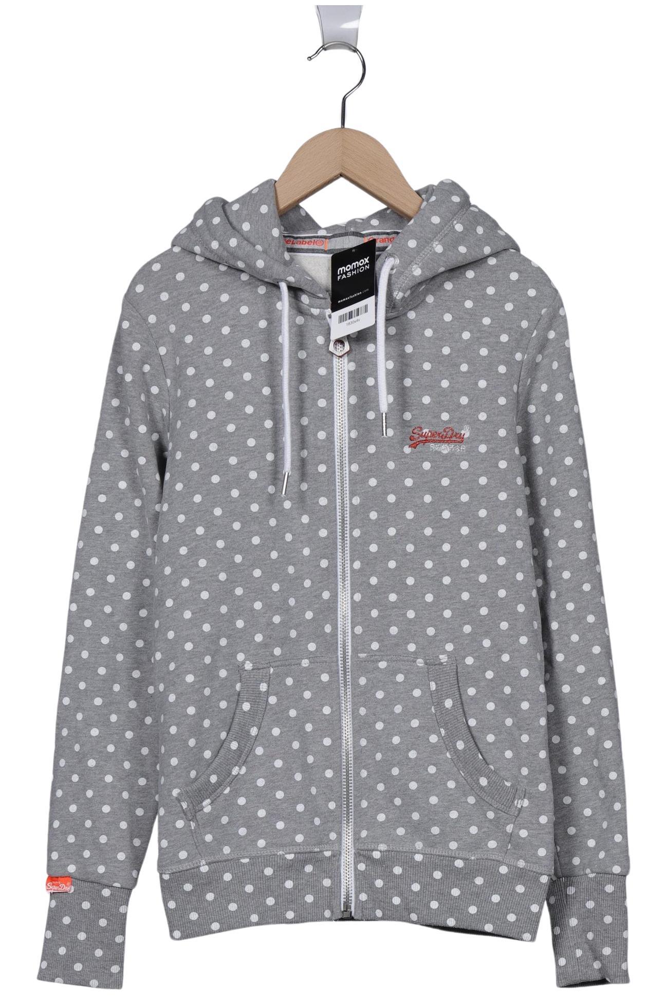 

Superdry Damen Kapuzenpullover, grau, Gr. 36