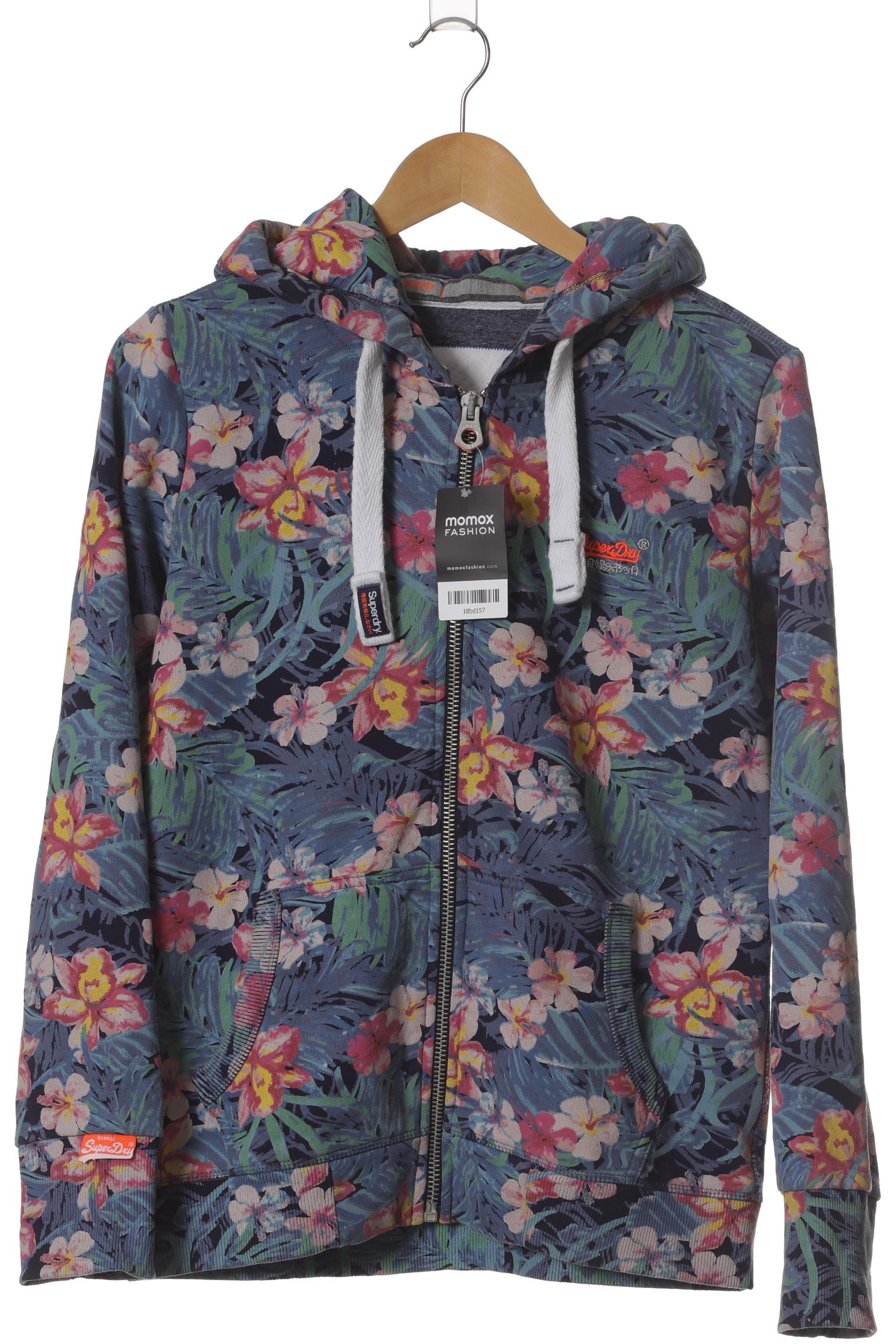

Superdry Damen Kapuzenpullover, blau, Gr. 42