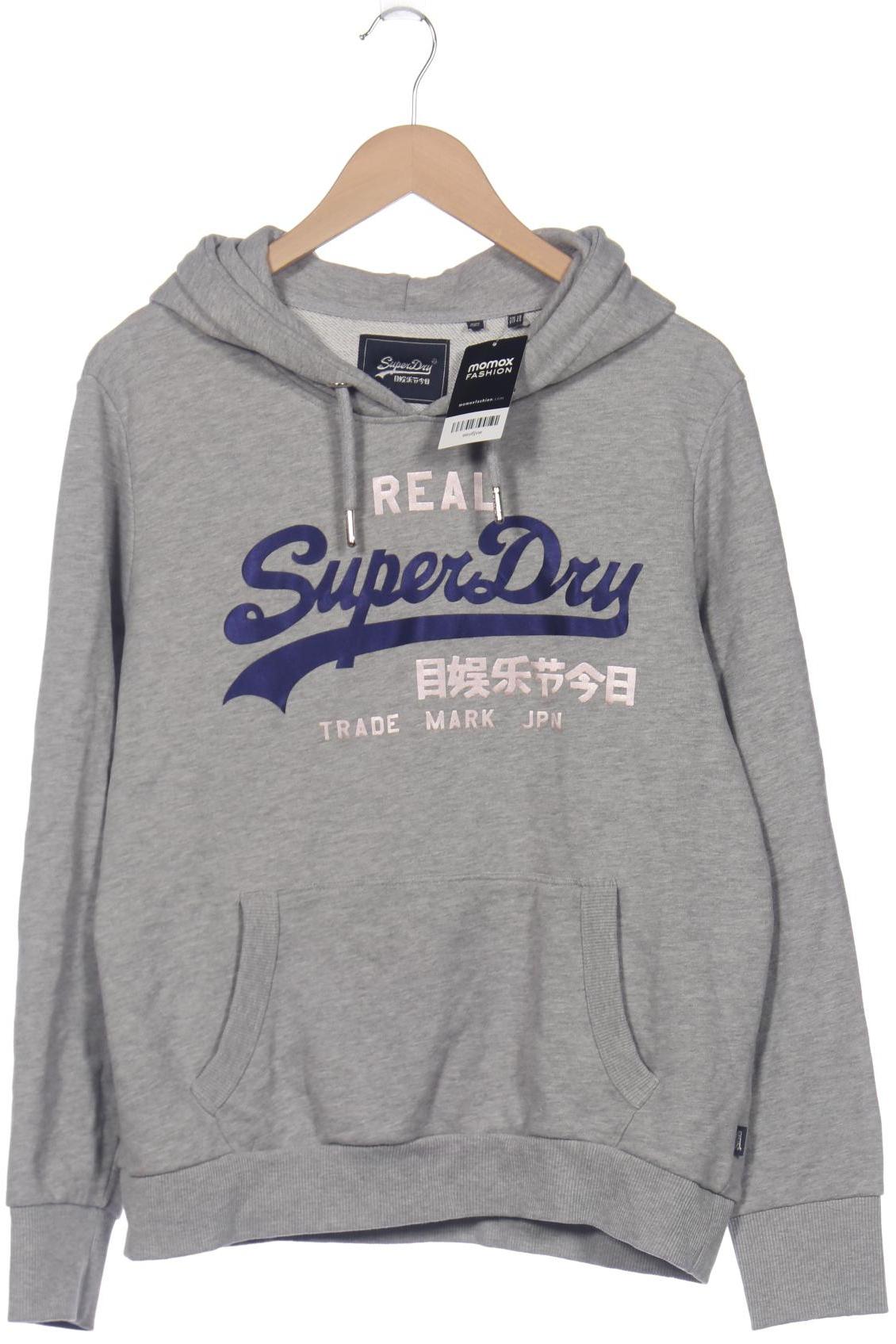 

Superdry Damen Kapuzenpullover, grau, Gr. 44
