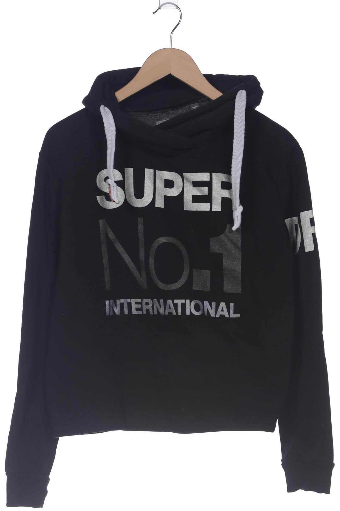 

Superdry Damen Kapuzenpullover, schwarz, Gr. 38