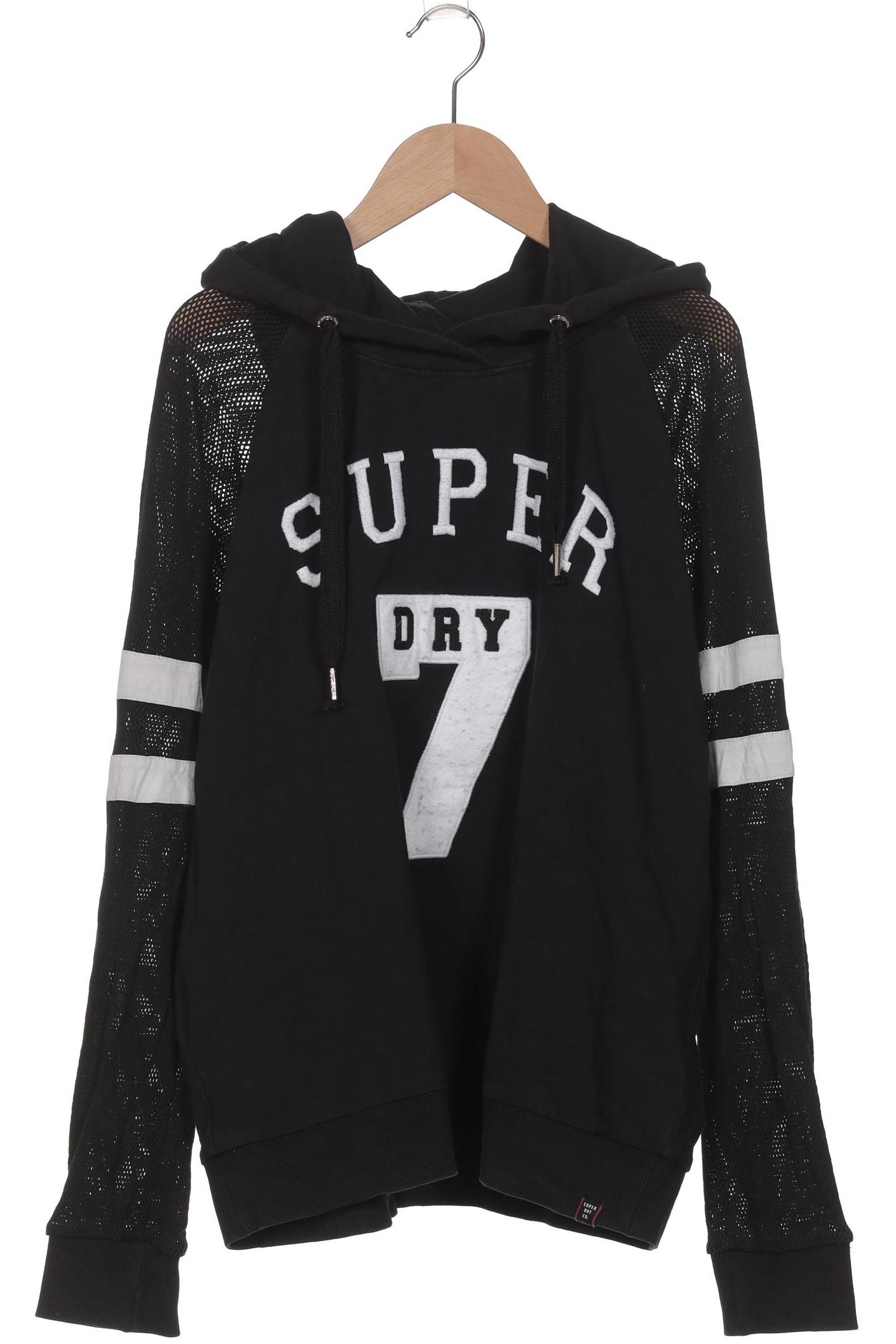 

Superdry Damen Kapuzenpullover, schwarz, Gr. 38