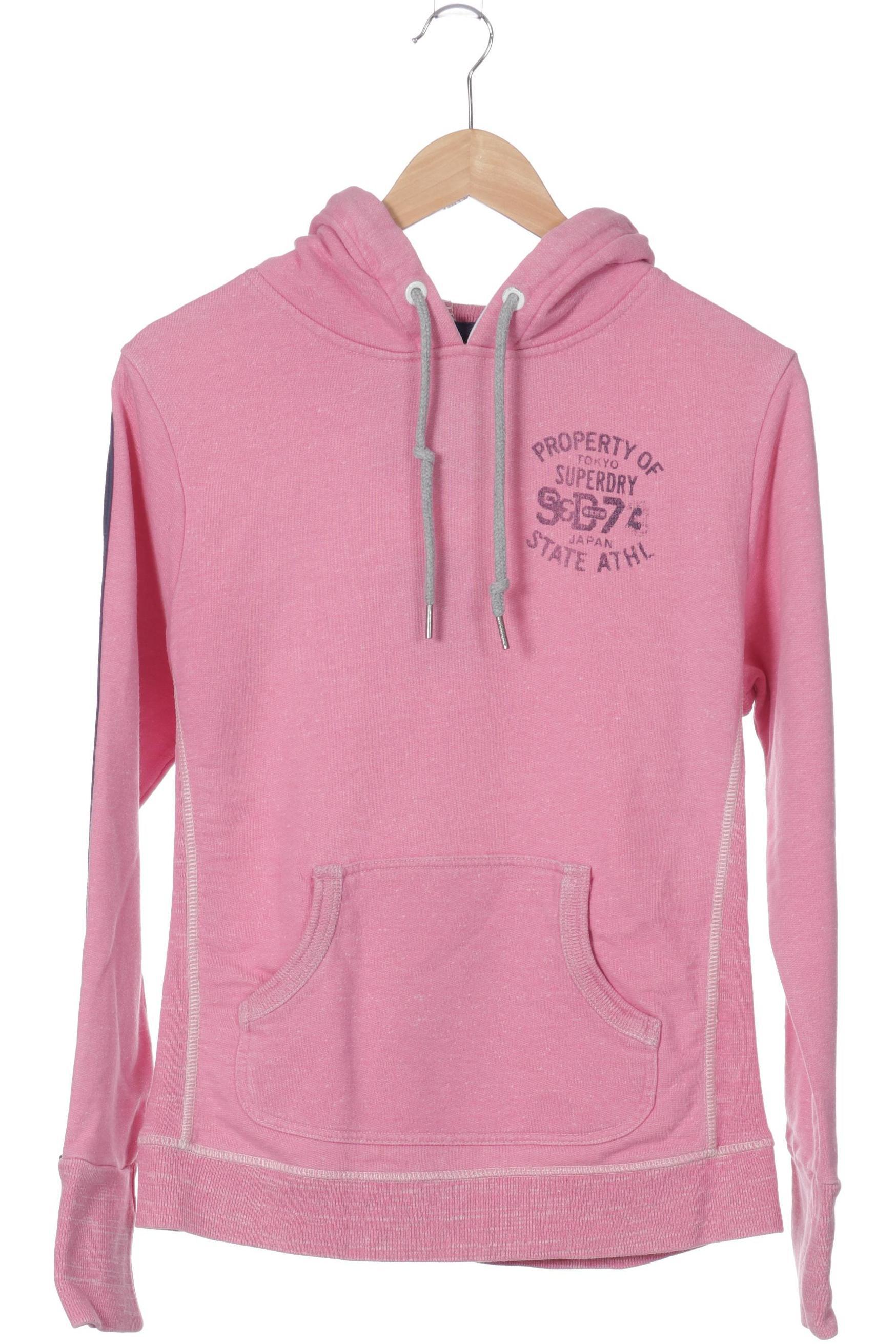 

Superdry Damen Kapuzenpullover, pink, Gr.