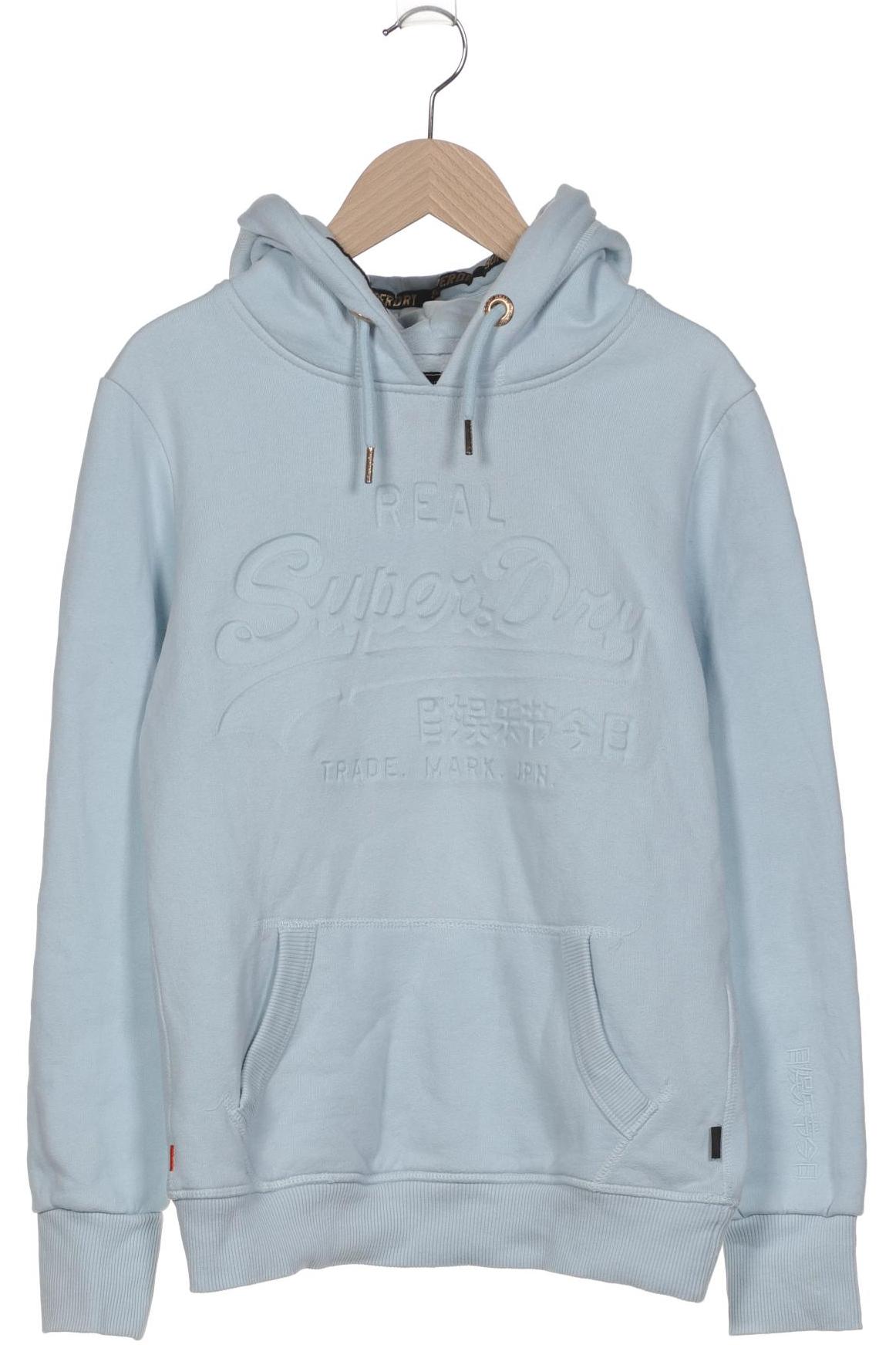 

Superdry Damen Kapuzenpullover, blau, Gr. 36