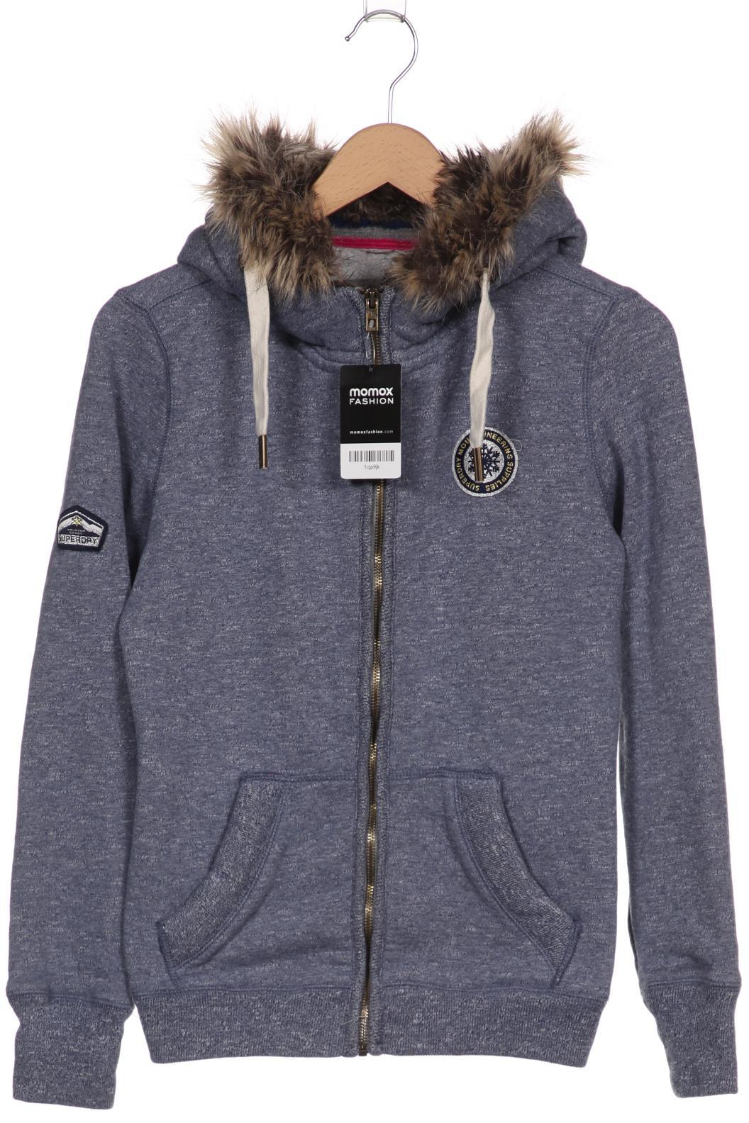

Superdry Damen Kapuzenpullover, blau