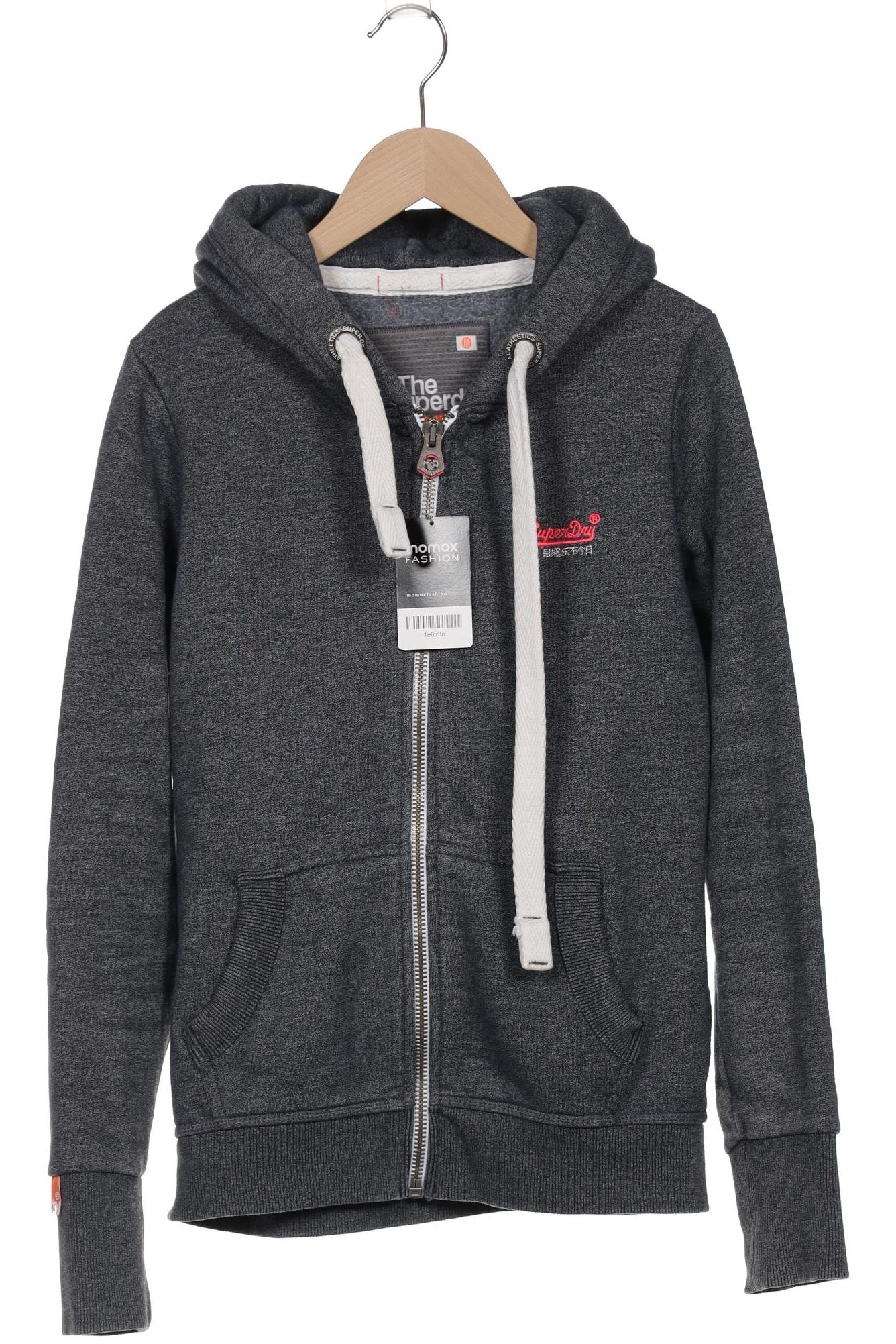 

Superdry Damen Kapuzenpullover, blau, Gr. 38