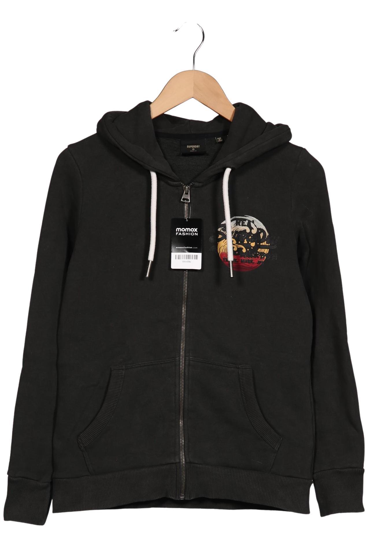 

Superdry Damen Kapuzenpullover, schwarz, Gr. 38