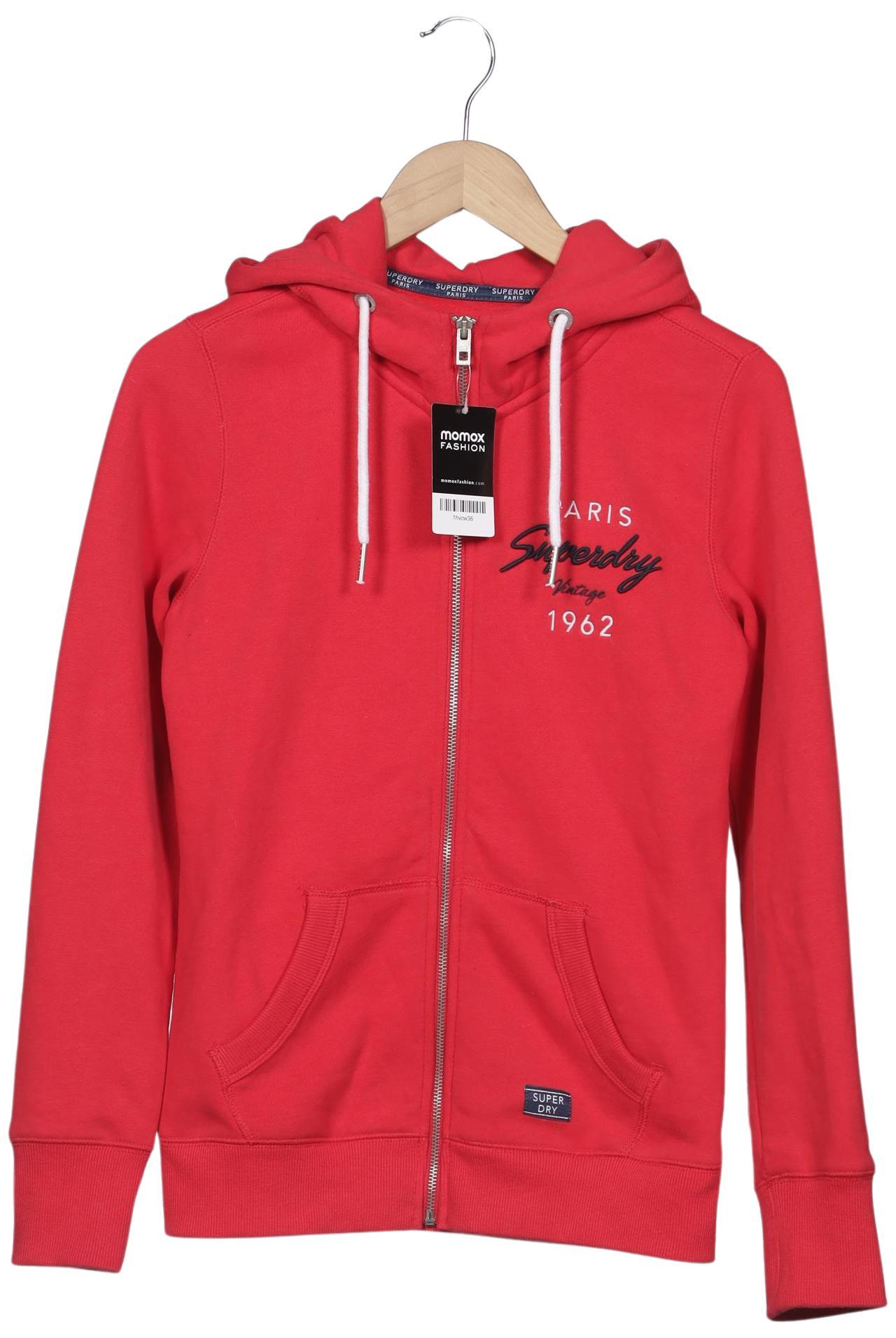 

Superdry Damen Kapuzenpullover, rot, Gr. 40