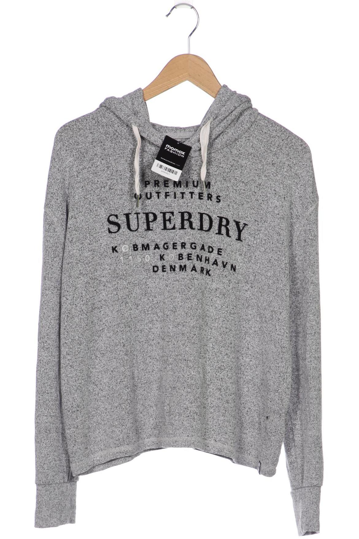 

Superdry Damen Kapuzenpullover, grau