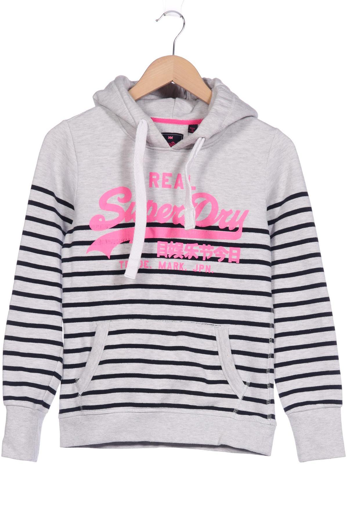 

Superdry Damen Kapuzenpullover, grau