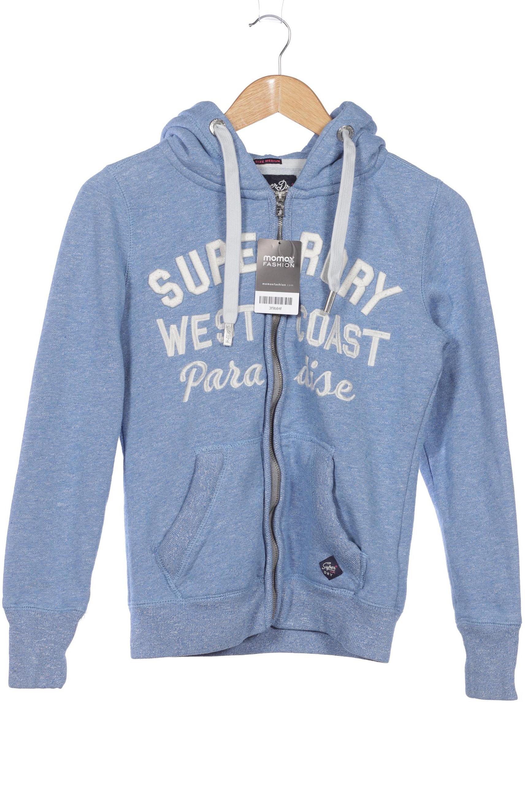 

Superdry Damen Kapuzenpullover, blau, Gr. 38