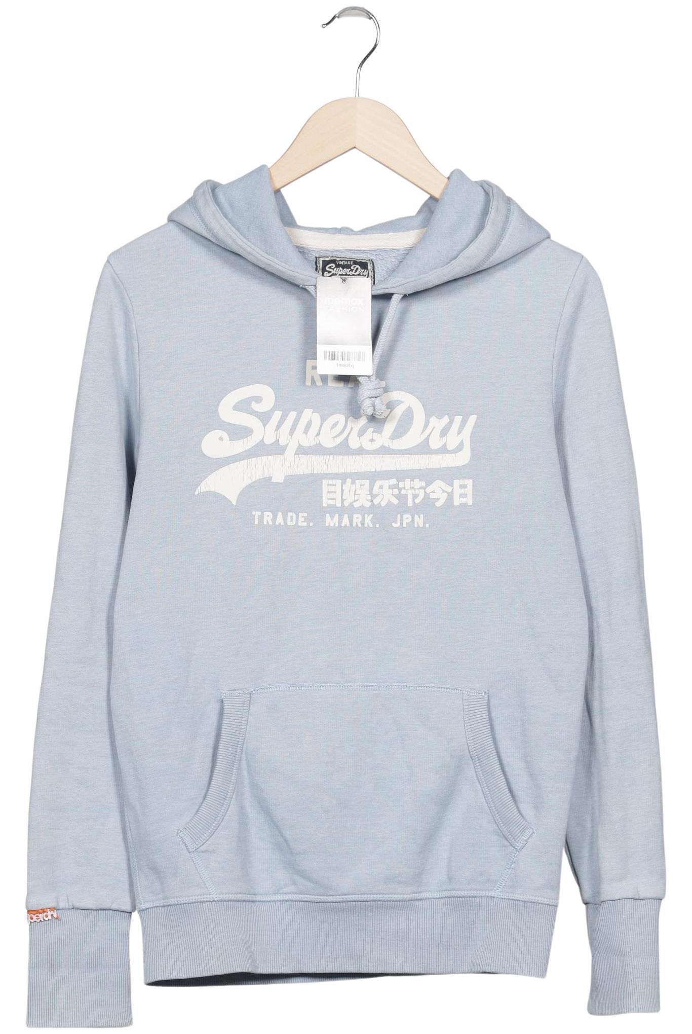 

Superdry Damen Kapuzenpullover, hellblau, Gr. 38