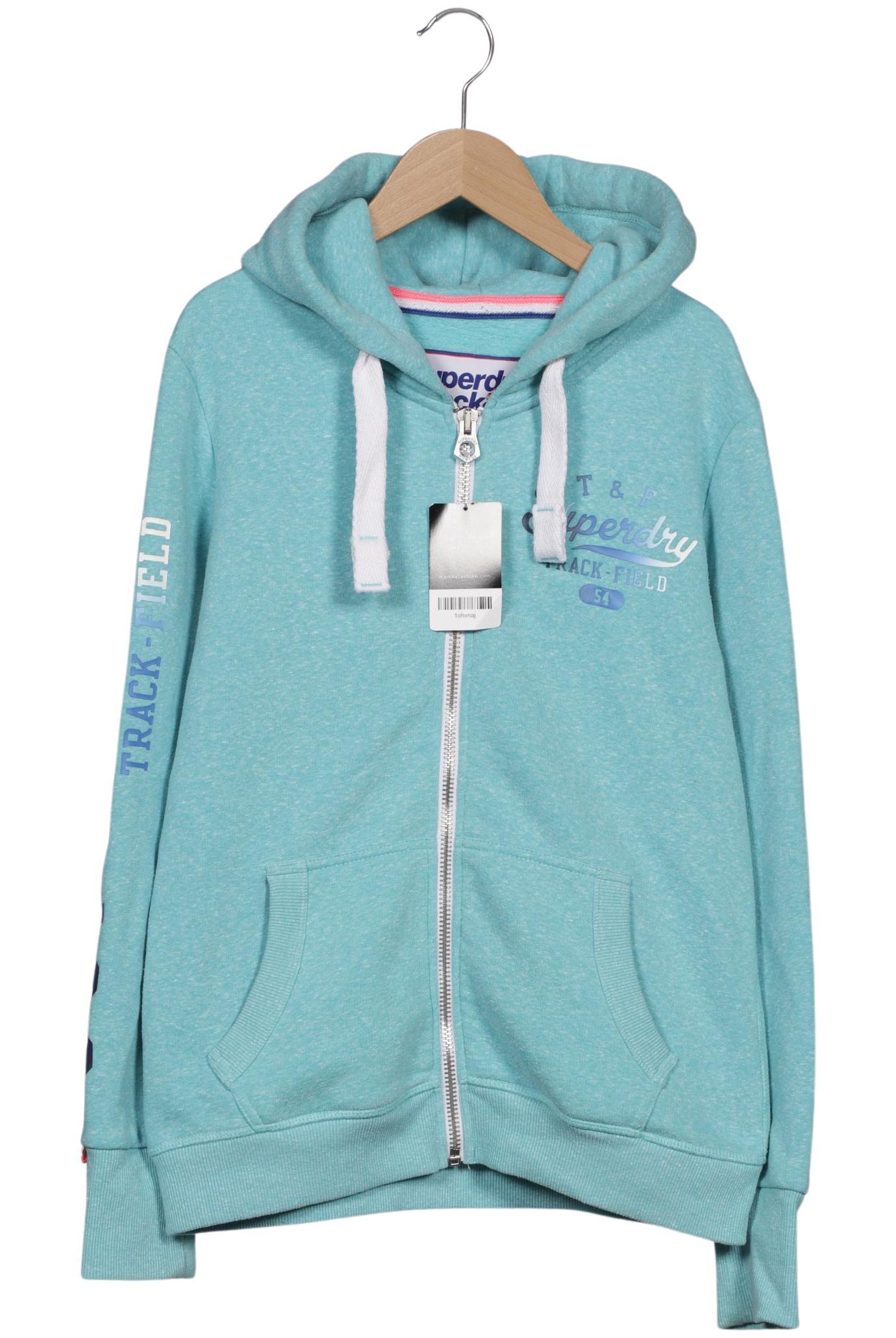 

Superdry Damen Kapuzenpullover, hellblau, Gr. 42