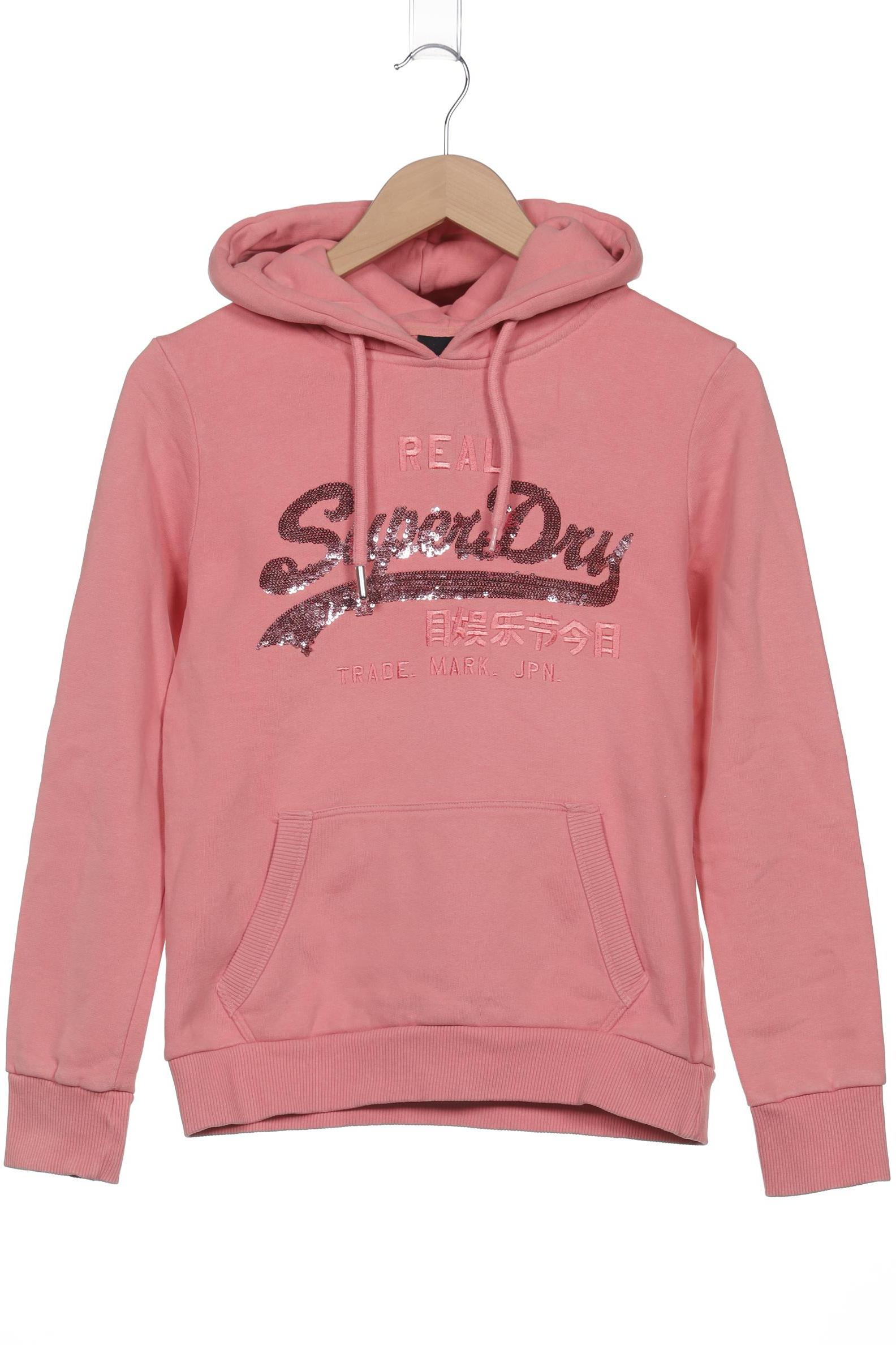 

Superdry Damen Kapuzenpullover, pink, Gr. 38