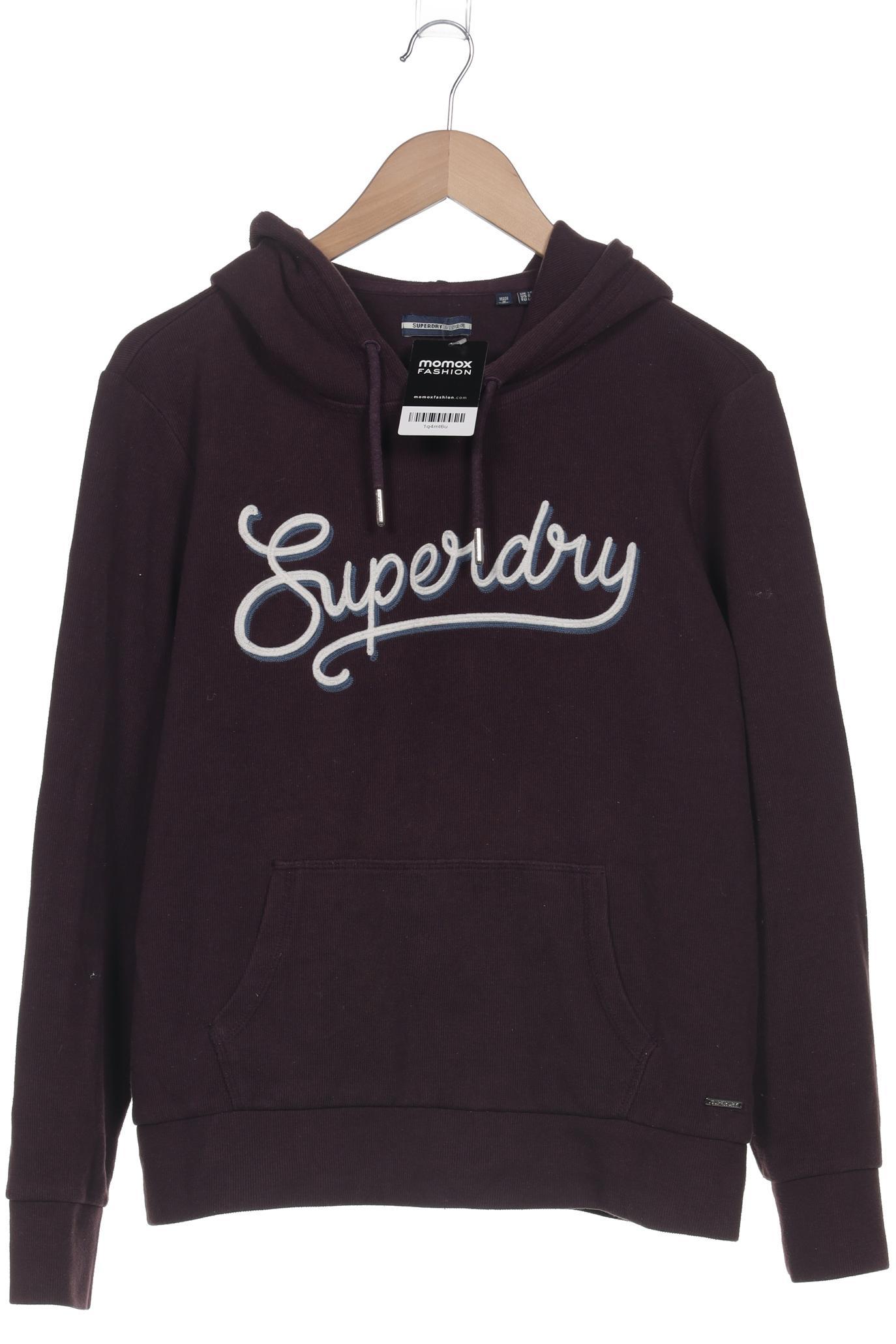 

Superdry Damen Kapuzenpullover, bordeaux, Gr. 40