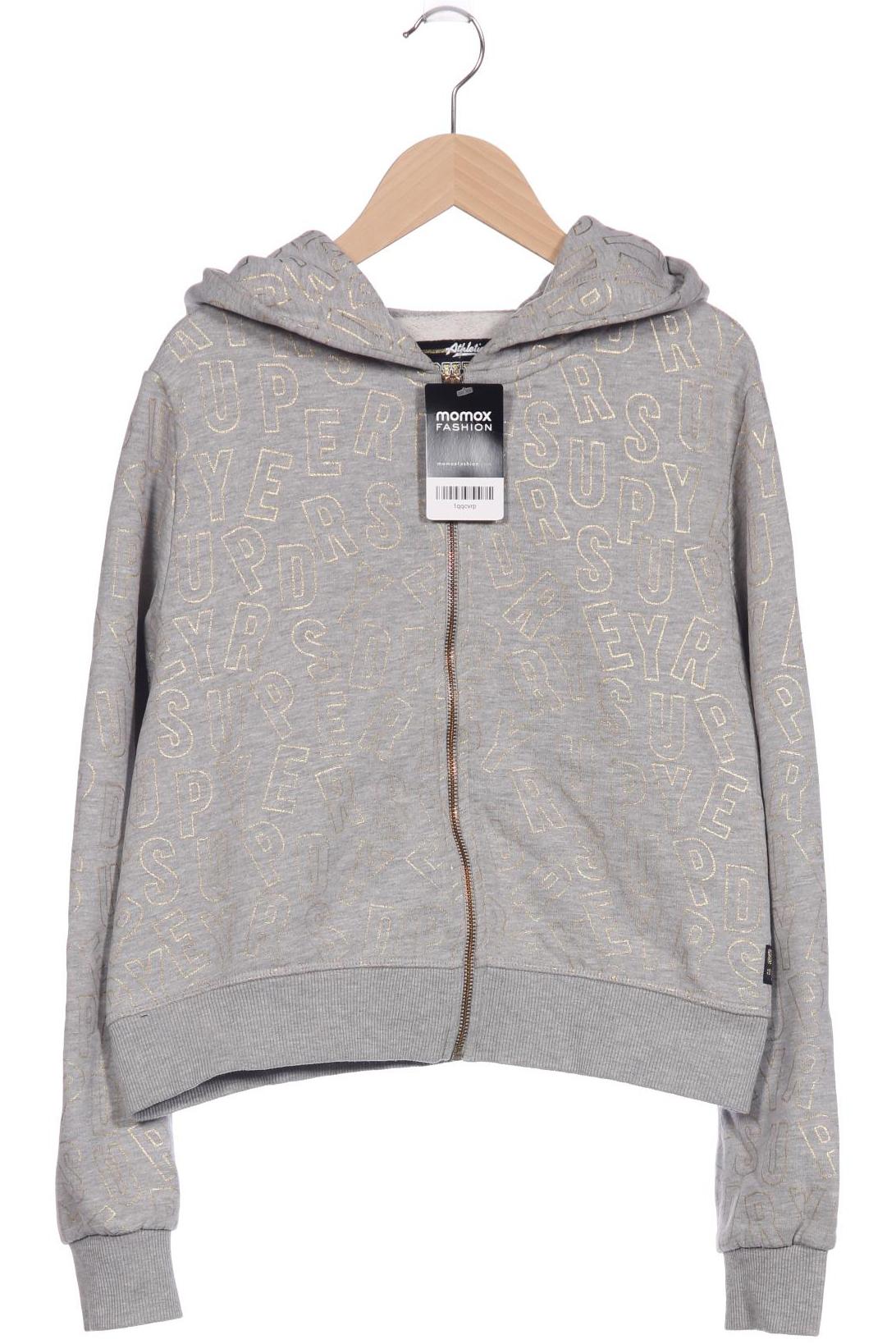 

Superdry Damen Kapuzenpullover, grau, Gr. 40