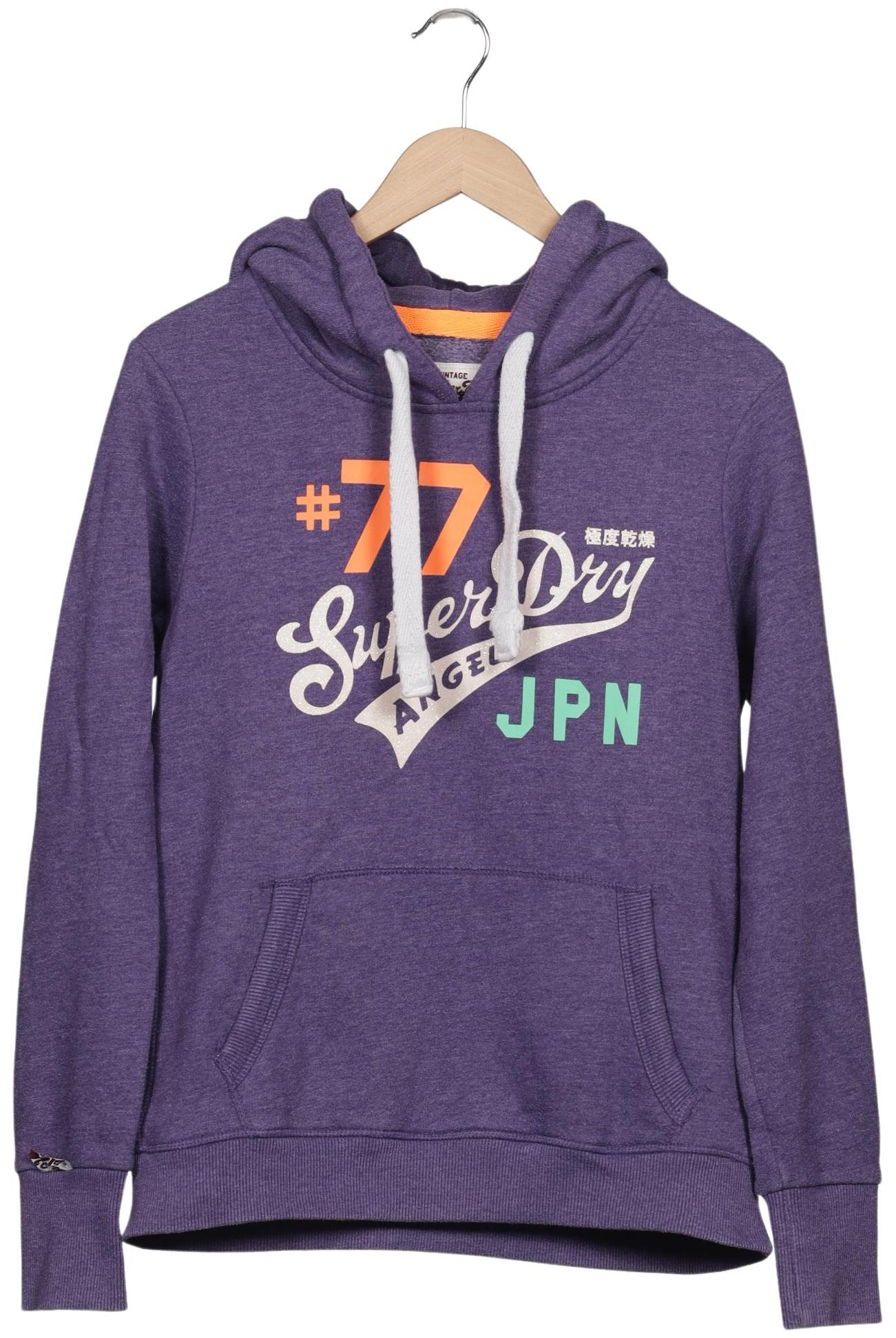 

Superdry Damen Kapuzenpullover, flieder, Gr. 42