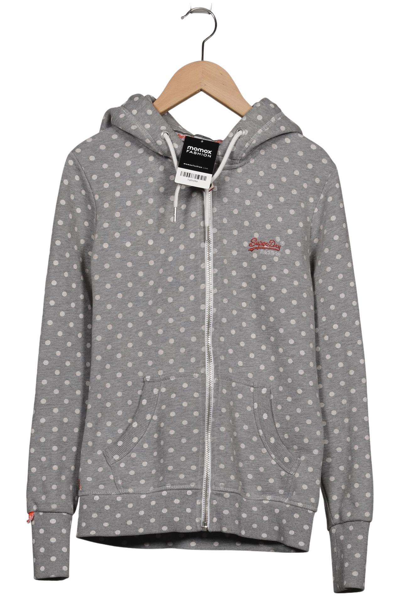 

Superdry Damen Kapuzenpullover, grau, Gr. 36
