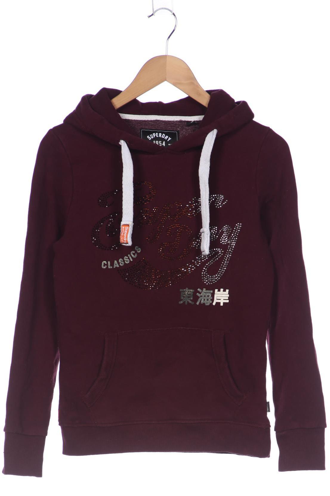 

Superdry Damen Kapuzenpullover, bordeaux