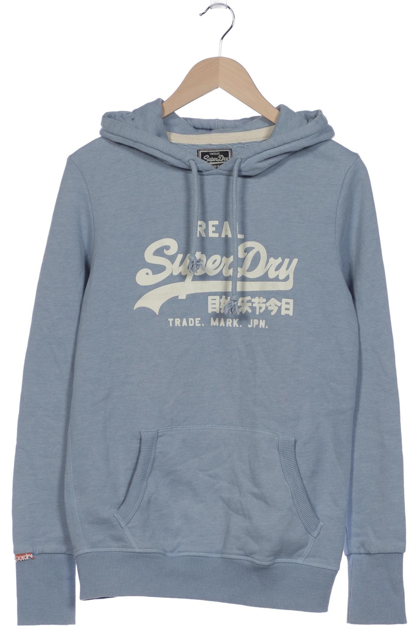 

Superdry Damen Kapuzenpullover, hellblau, Gr. 38