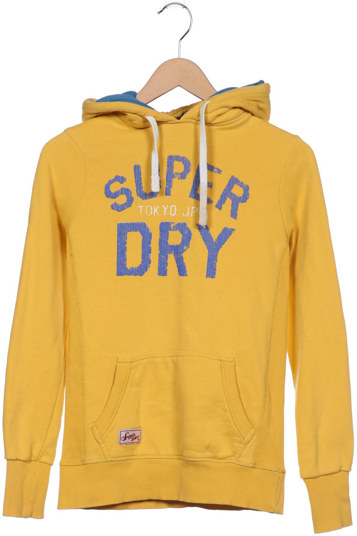 

Superdry Damen Kapuzenpullover, gelb