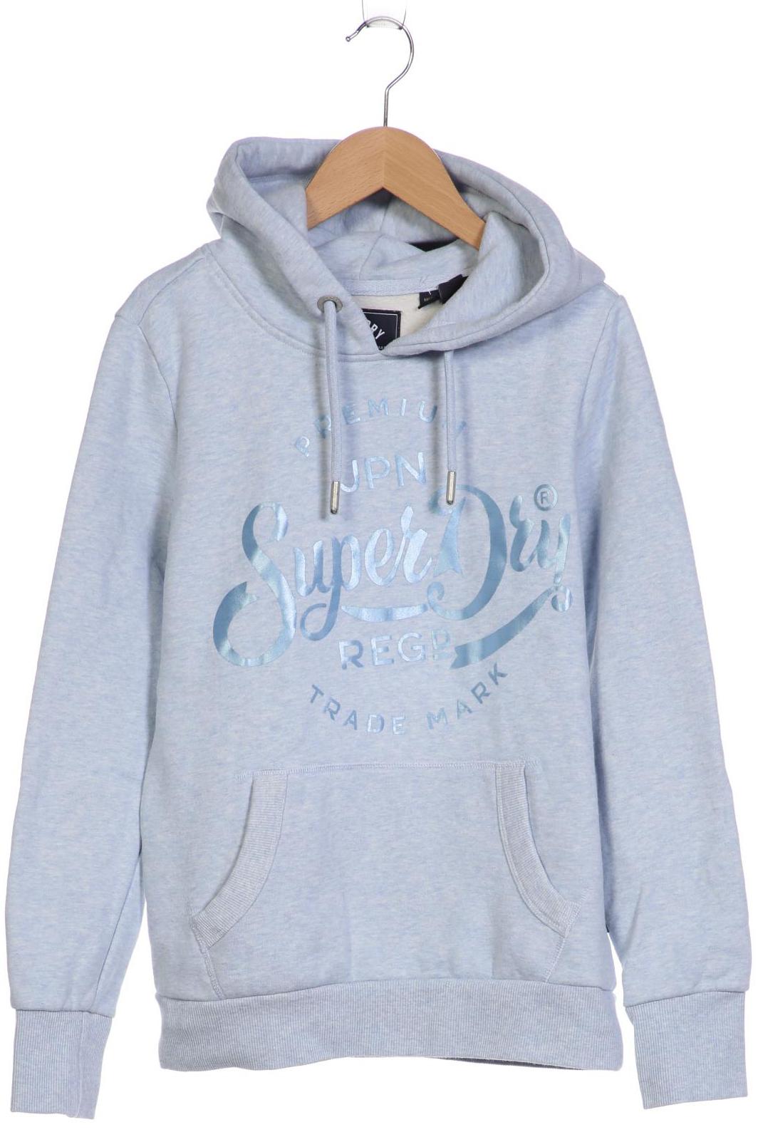 

Superdry Damen Kapuzenpullover, hellblau, Gr. 38
