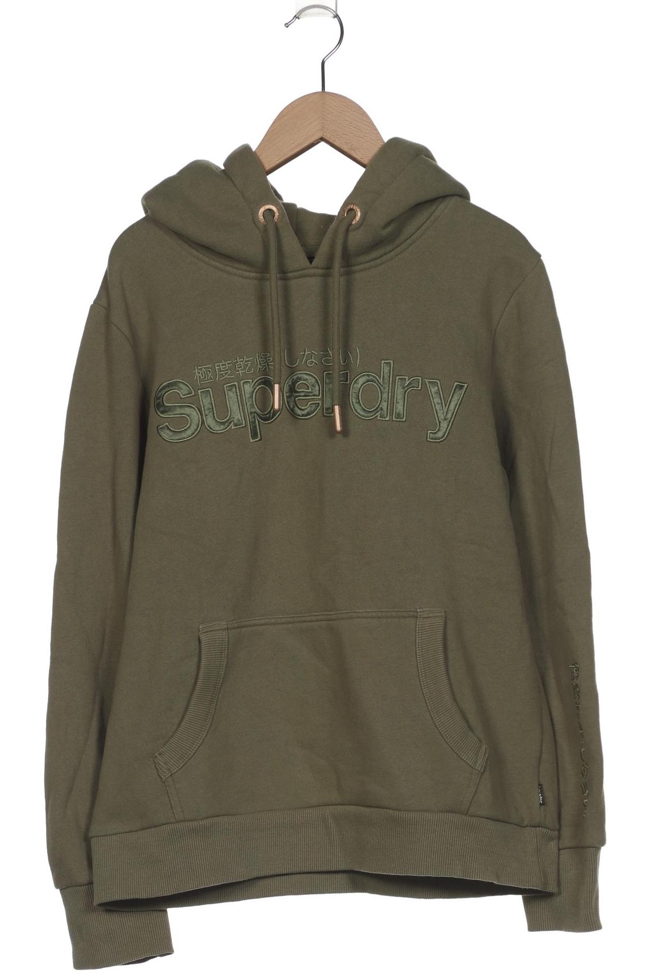 

Superdry Damen Kapuzenpullover, grün, Gr. 42