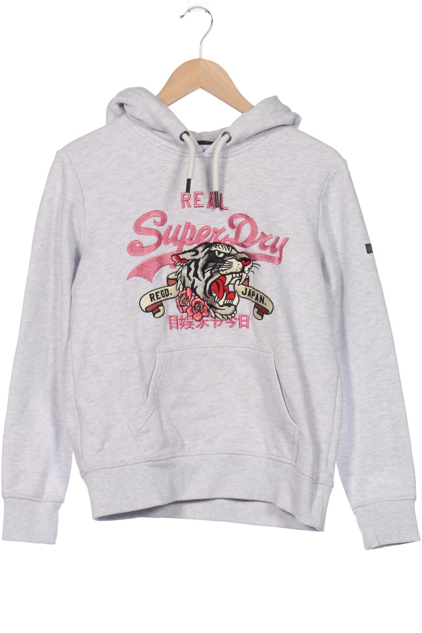 

Superdry Damen Kapuzenpullover, grau