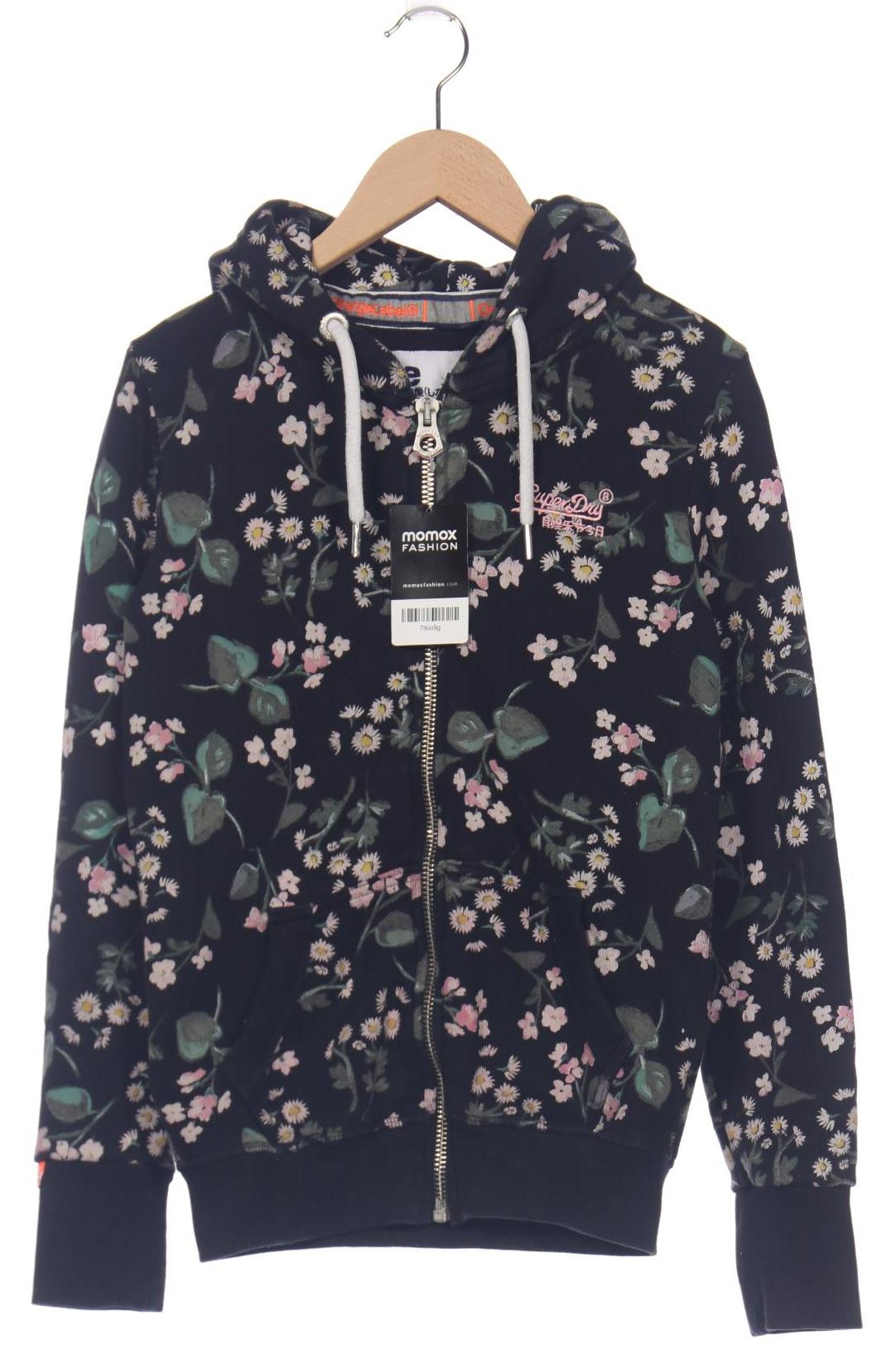 

Superdry Damen Kapuzenpullover, schwarz, Gr. 36