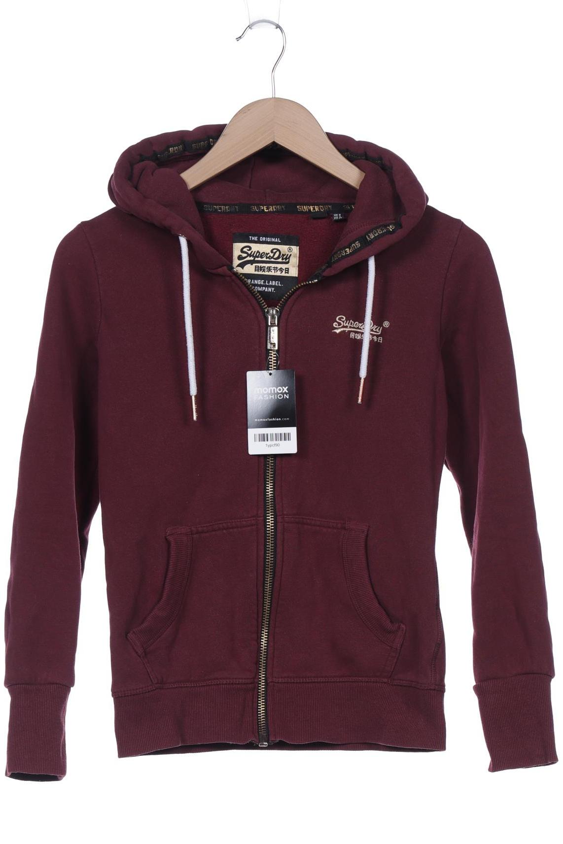 

Superdry Damen Kapuzenpullover, bordeaux, Gr. 36