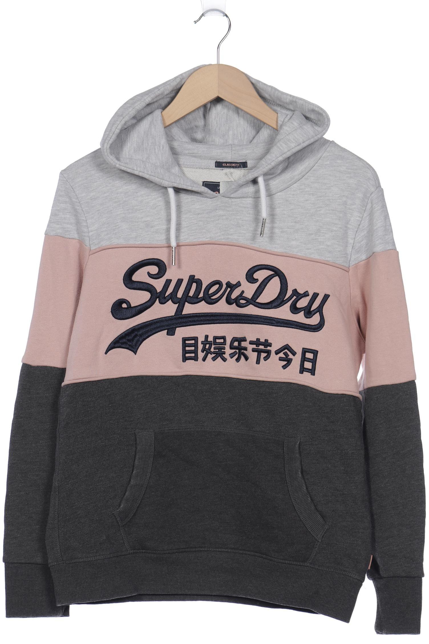 

Superdry Damen Kapuzenpullover, grau, Gr. 42